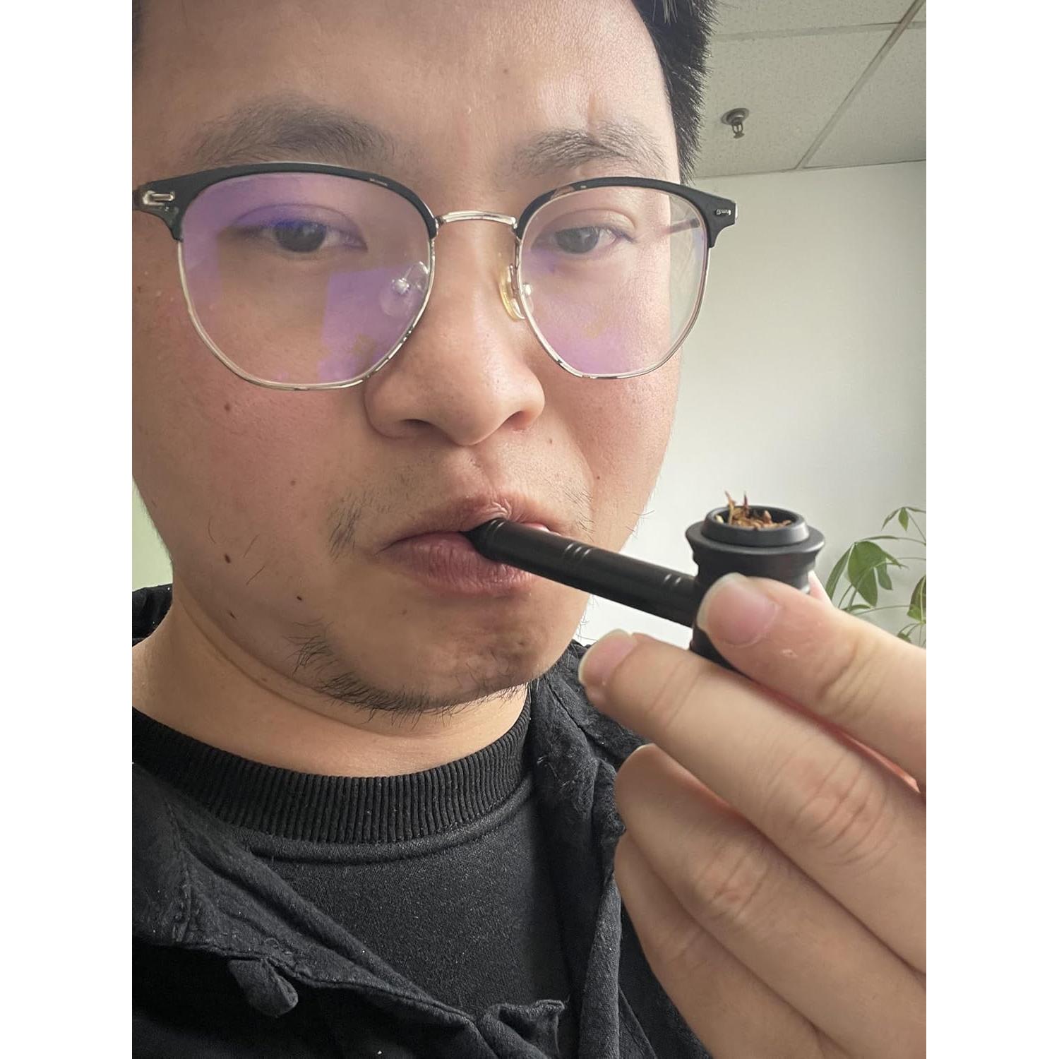 Juego de pipa mini portátil CUTEZING para tabaco