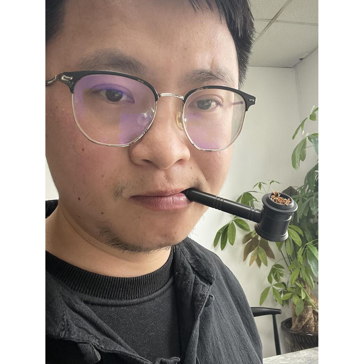 Juego de pipa mini portátil CUTEZING para tabaco