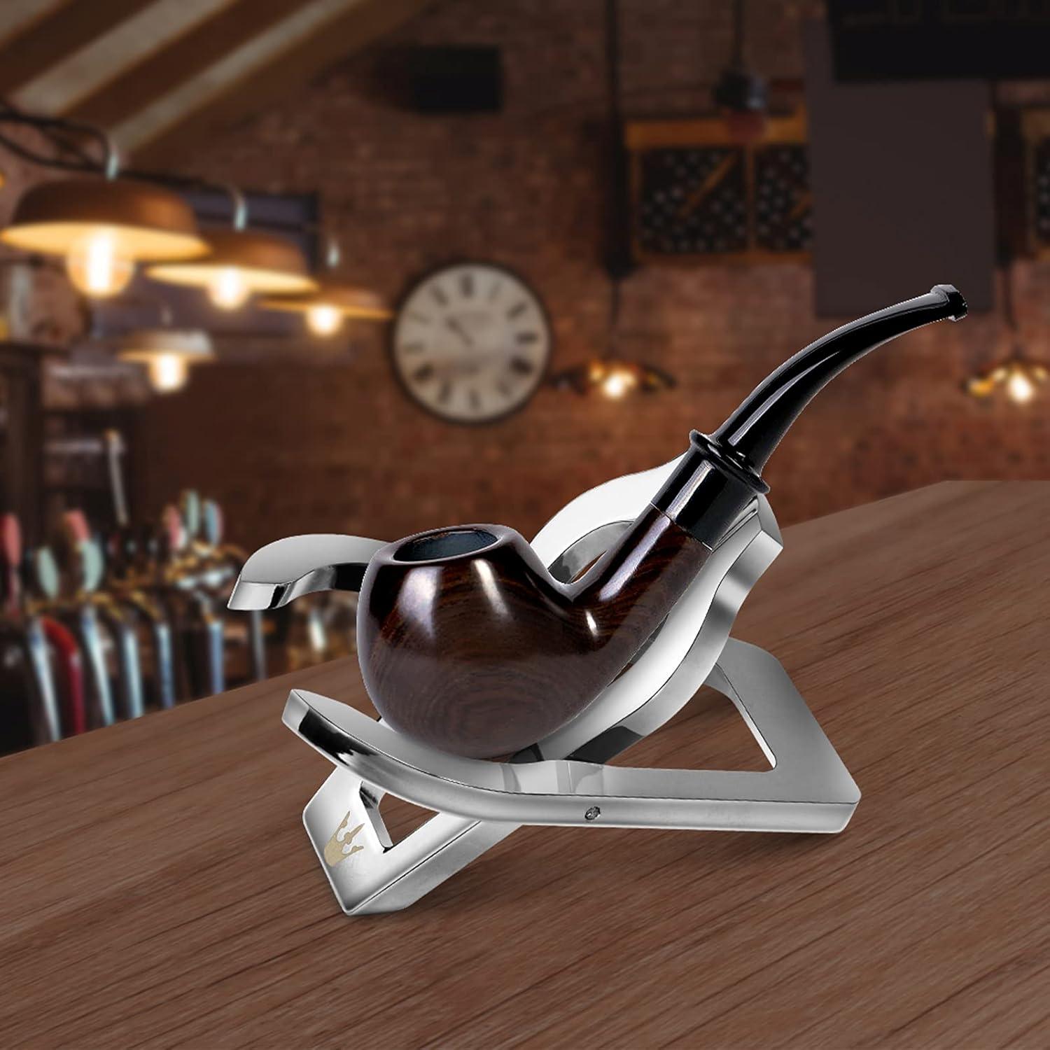 Soporte para pipa de tabaco AILE - Acero inoxidable plegable