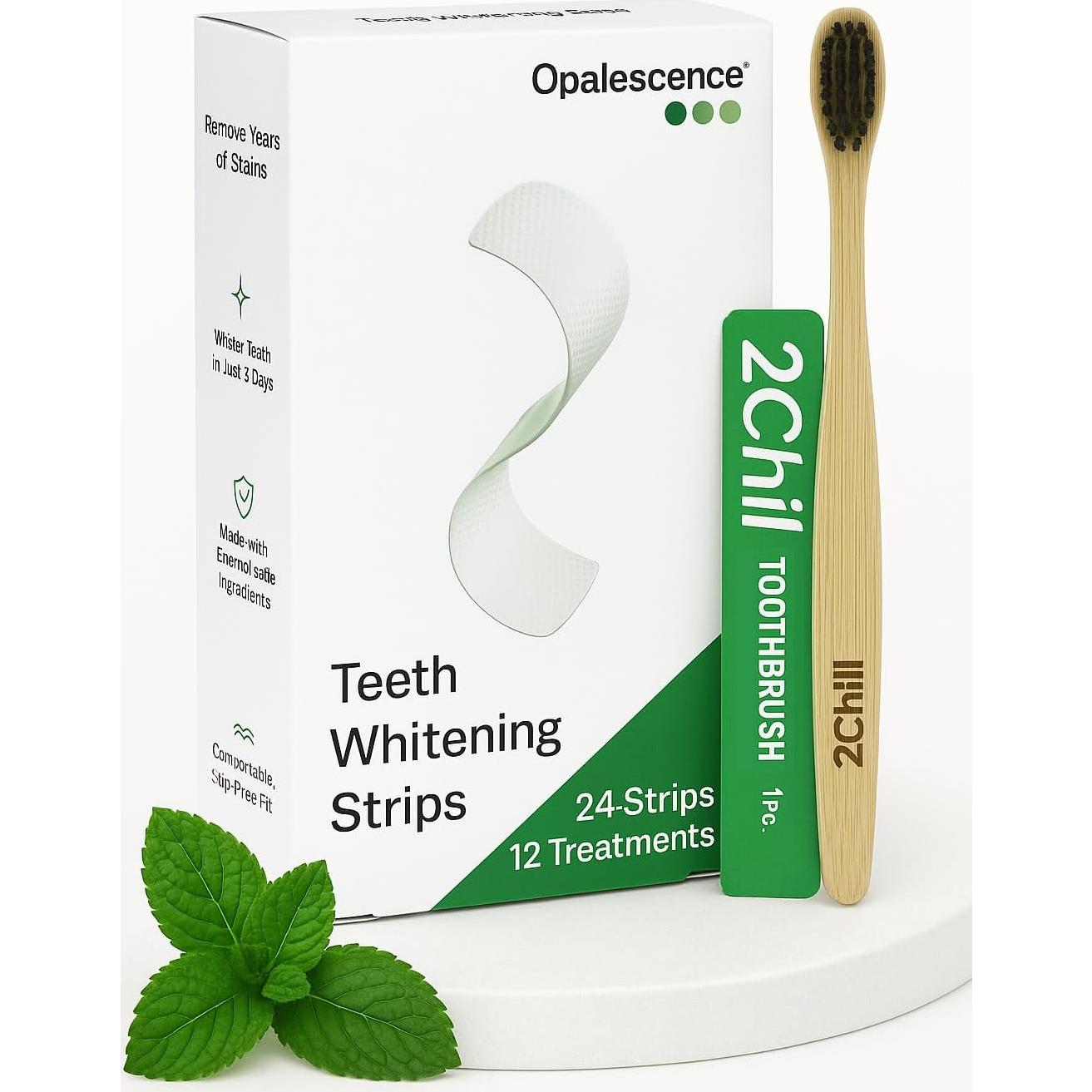 Tiras Blanqueadoras Opalescence 12 Tratamientos 10% Peróxido