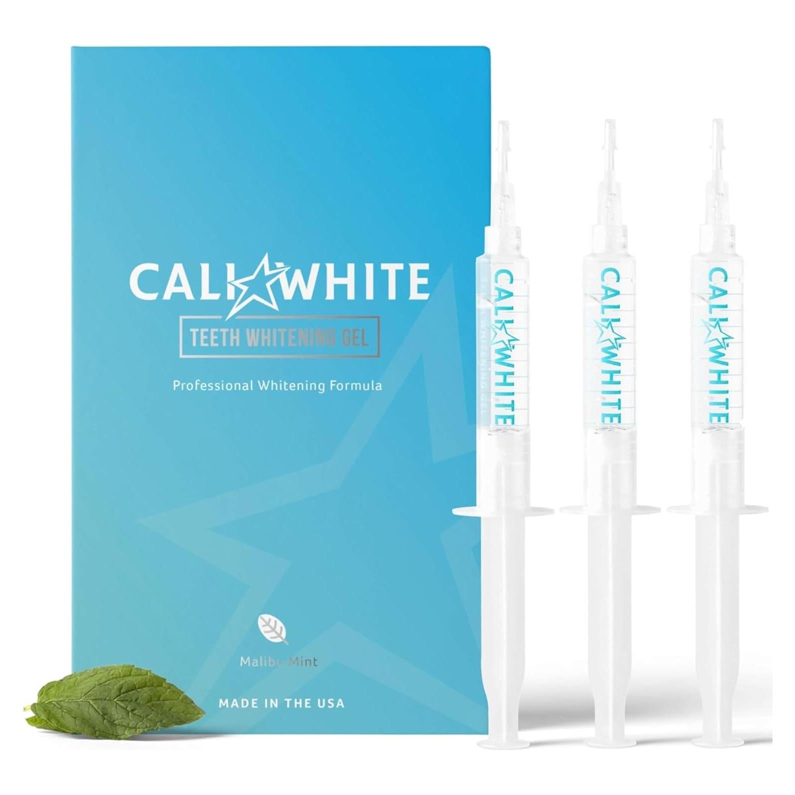 Recargas Gel Blanqueador Dental Cali White 3 x 5 ml 35% Peróxido