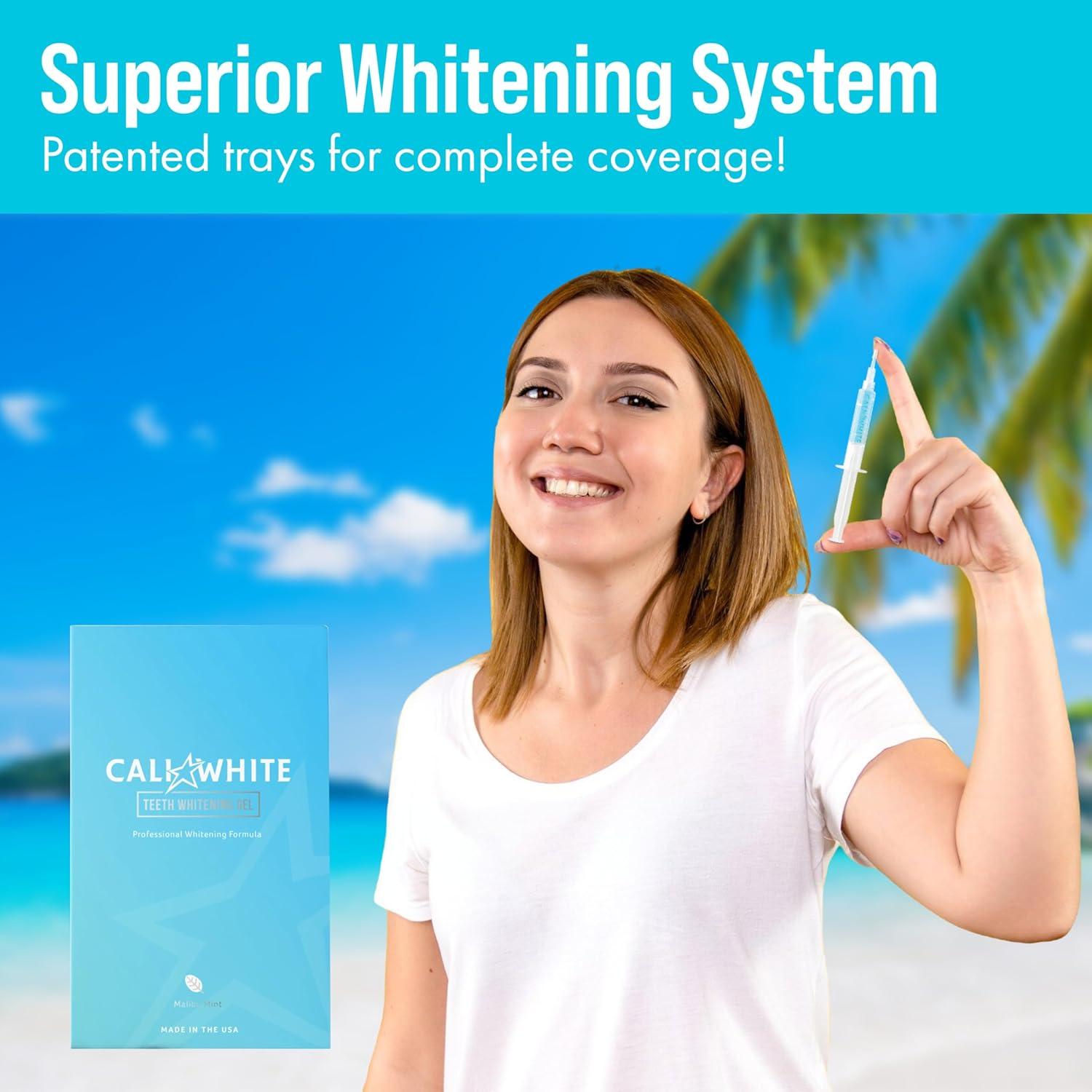 Recargas Gel Blanqueador Dental Cali White 3 x 5 ml 35% Peróxido