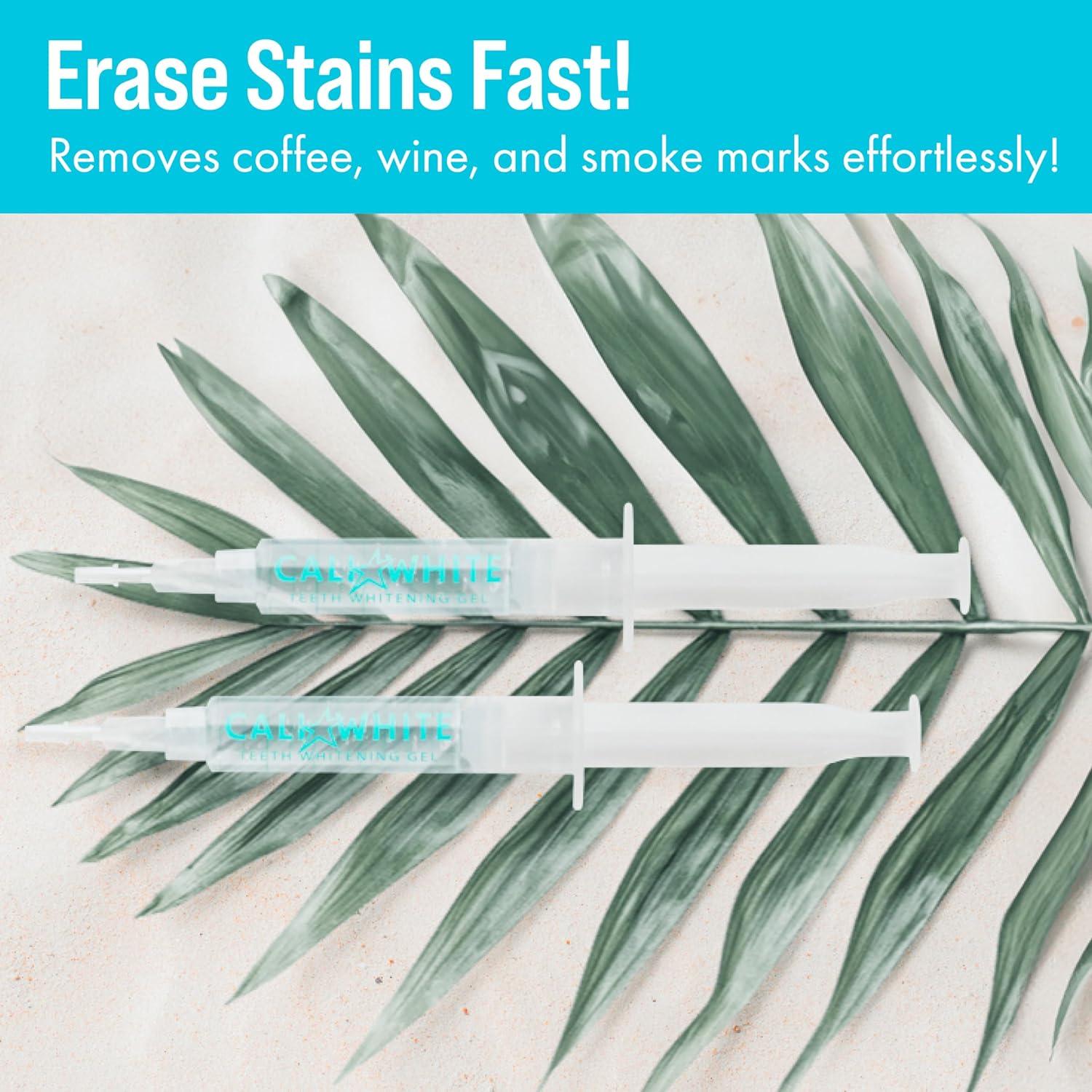 Recargas Gel Blanqueador Dental Cali White 3 x 5 ml 35% Peróxido