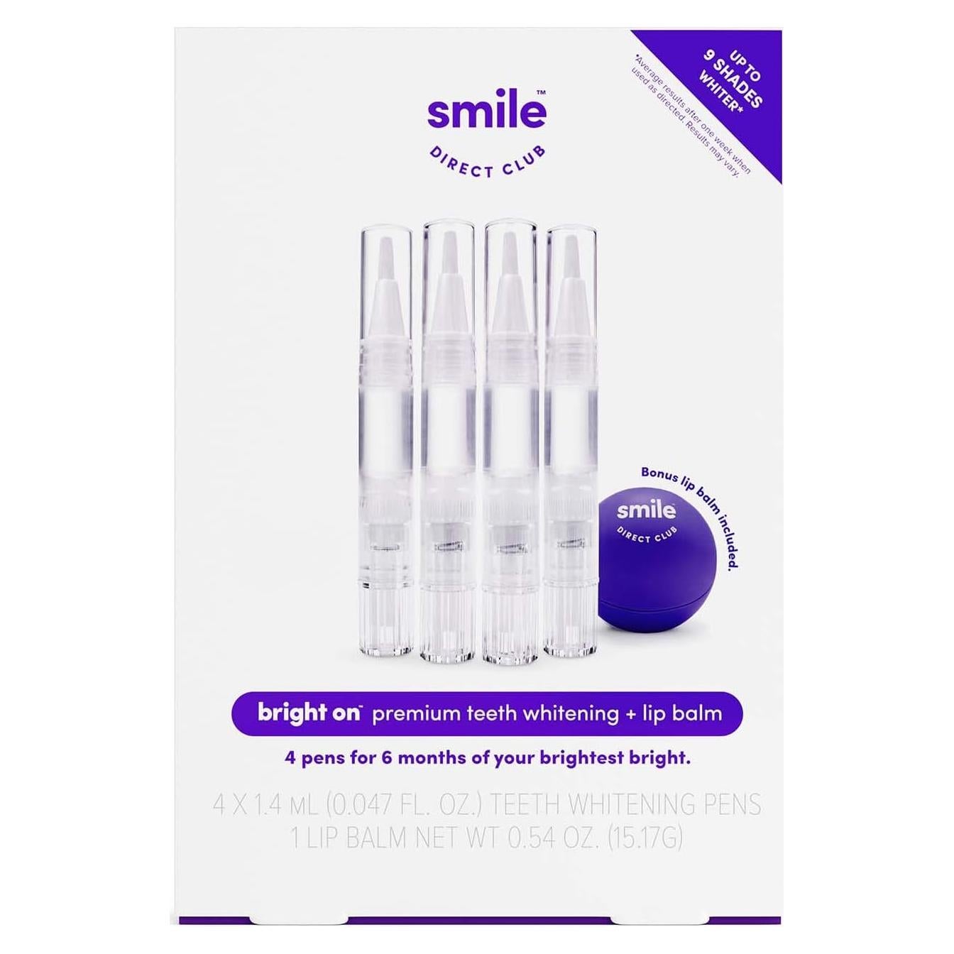 Kit Blanqueamiento Dental SmileDirectClub 4 Bolígrafos 5.6ml
