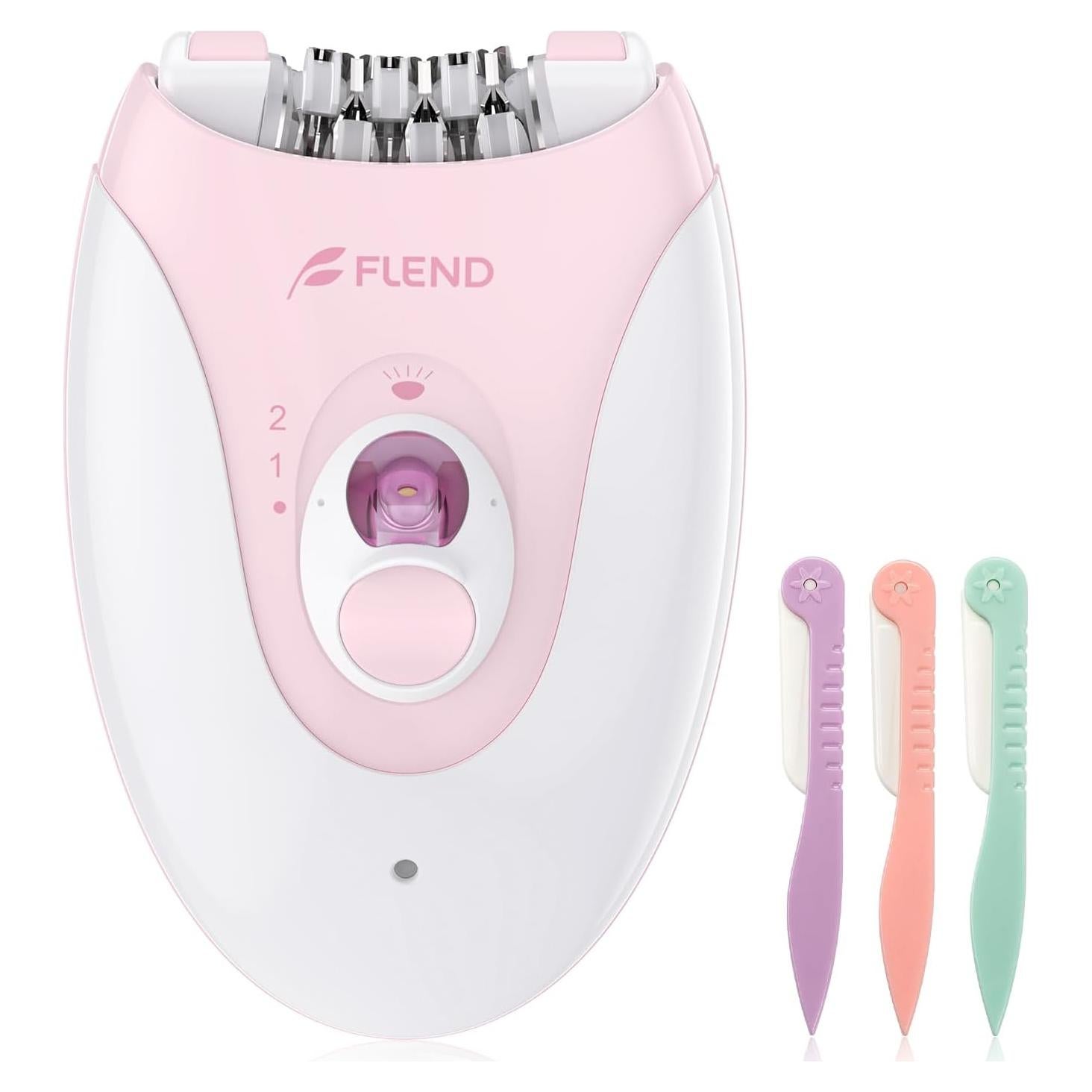 Epilador Facial Recargable Bubbacare 36 Pinzas 2 Velocidades