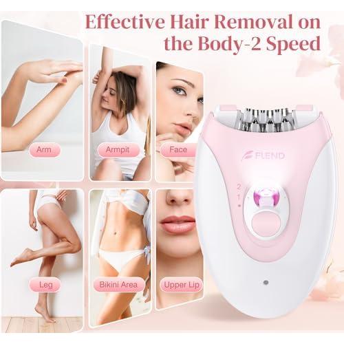 Epilador Facial Recargable Bubbacare 36 Pinzas 2 Velocidades