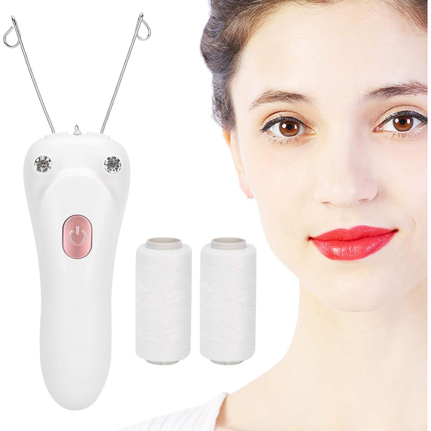 Epilador Eléctrico de Hilo de Algodón YUYTE 5W Facial y Corporal