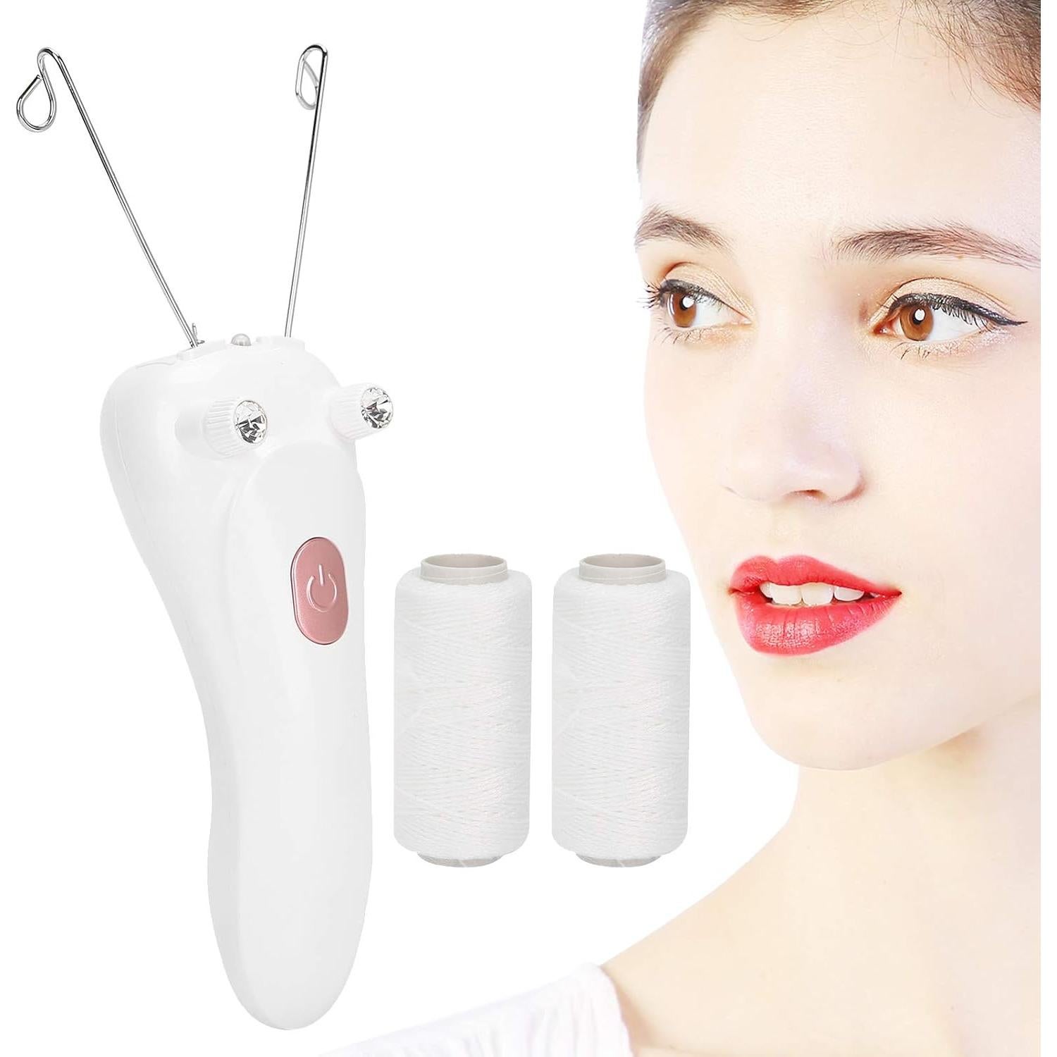Epilador Eléctrico de Hilo de Algodón YUYTE 5W Facial y Corporal