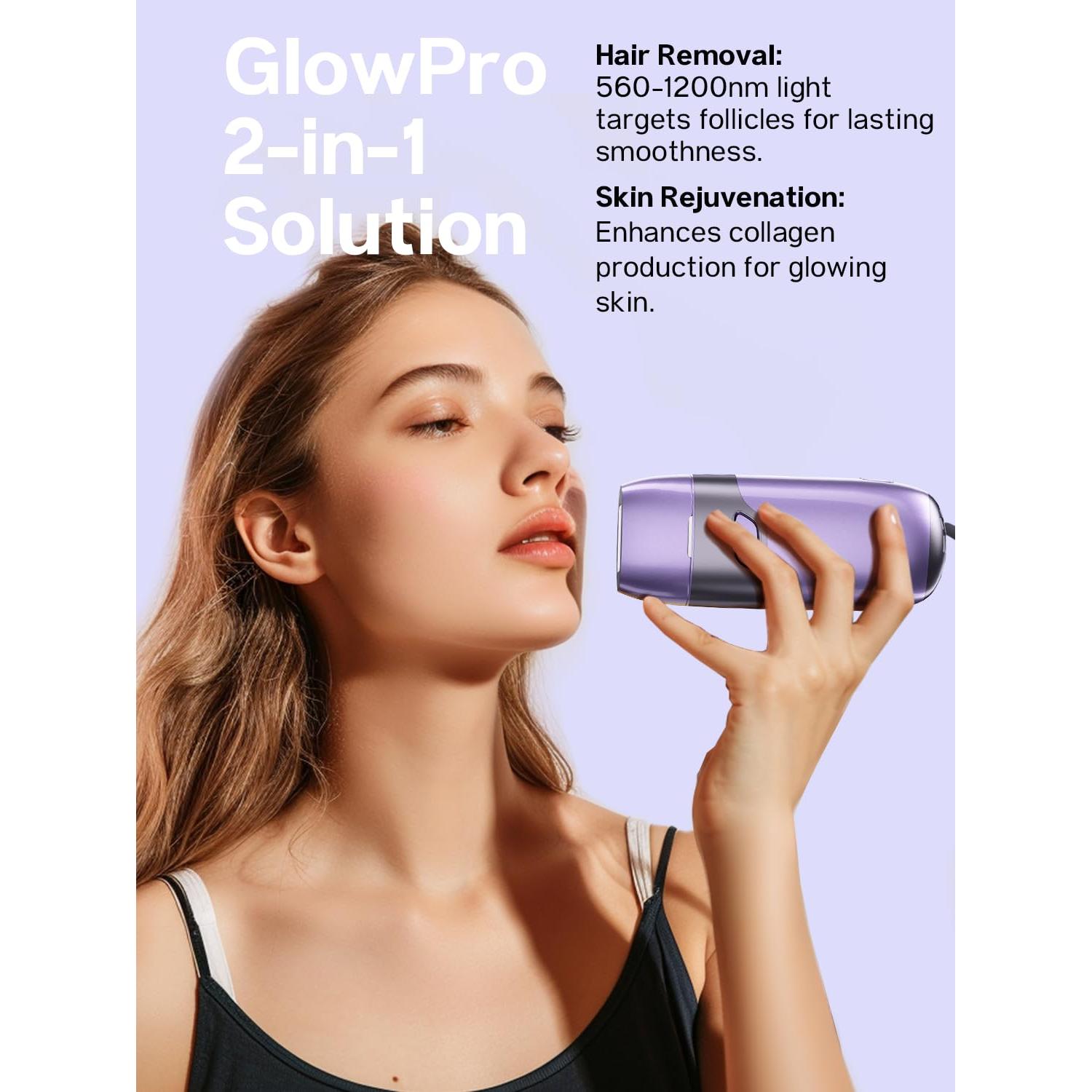 Depilador Láser IPL Blex Mini 201g 2 en 1 Rejuvenecimiento Piel