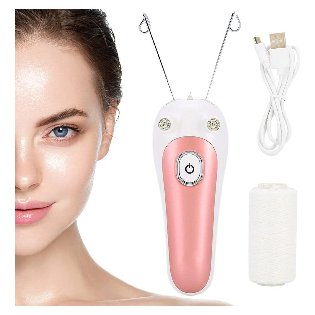 Epilador de Hilo Facial Eléctrico Watris Veiyi Rosa 5W