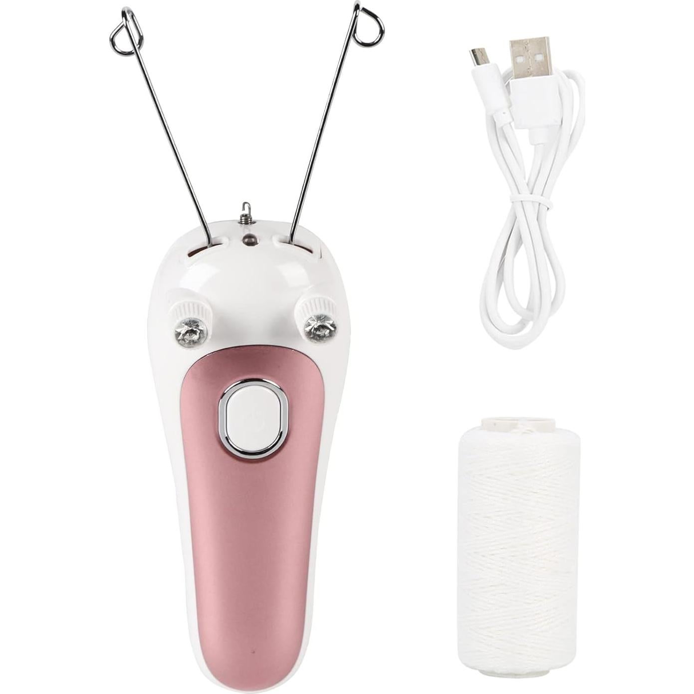 Epilador de Hilo Facial Eléctrico Watris Veiyi Rosa 5W
