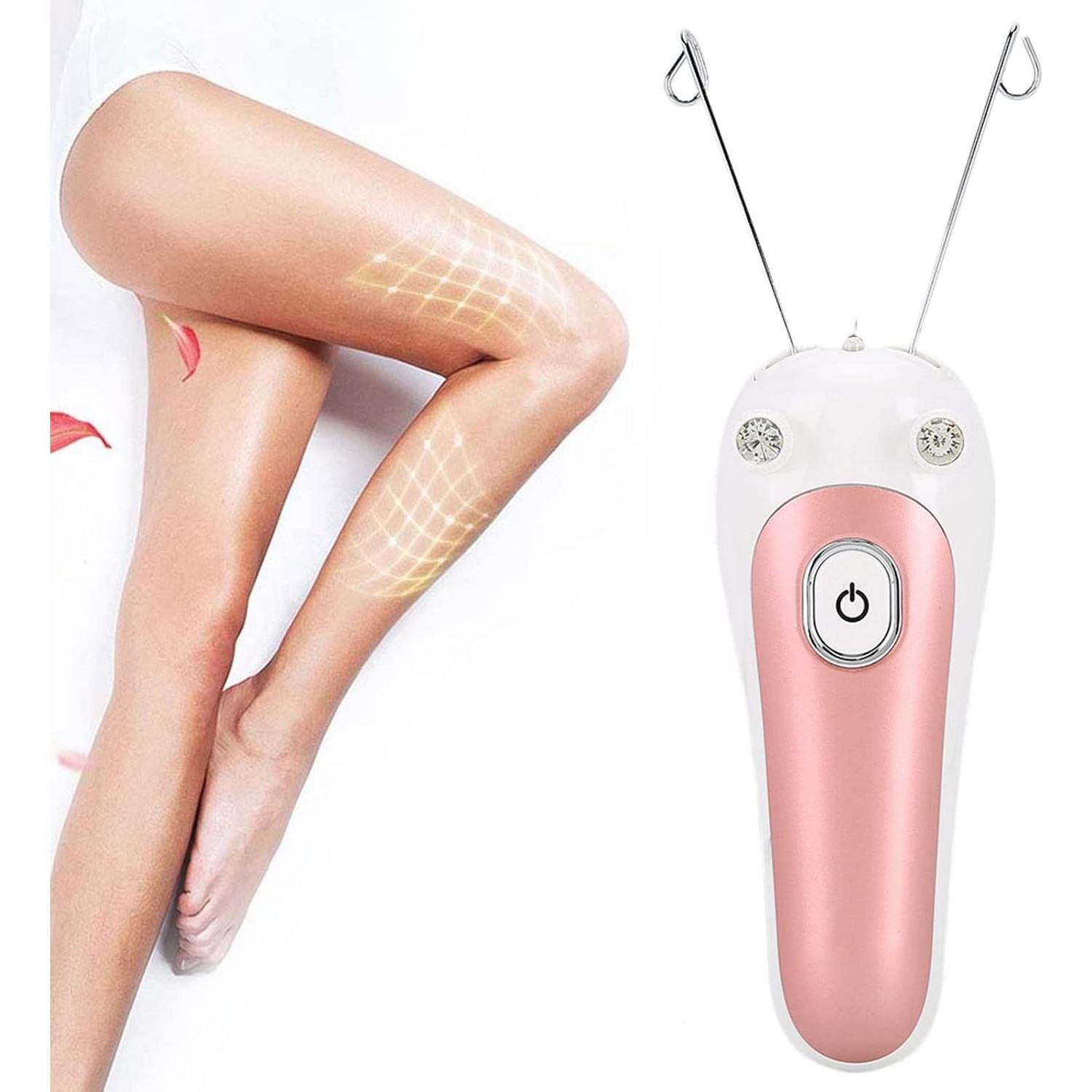 Epilador de Hilo Facial Eléctrico Watris Veiyi Rosa 5W