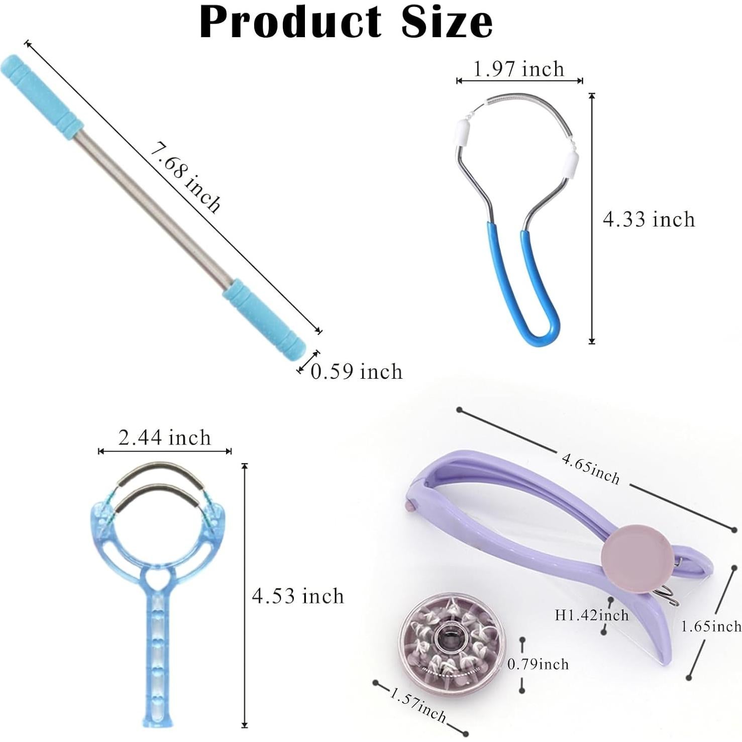 Removedores de Vello Facial Ideal Swan - Paquete de 4 Unidades