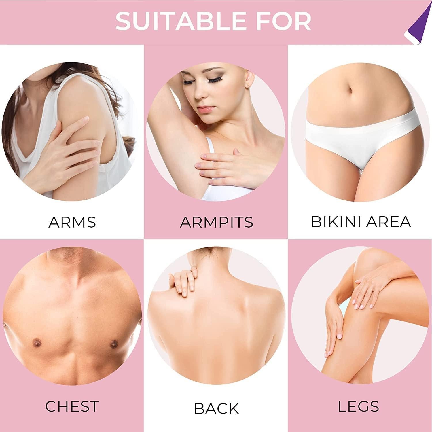 Crema Depilatoria ELIAGLOW 107g para Piel Sensible - Bikini y Cuerpo