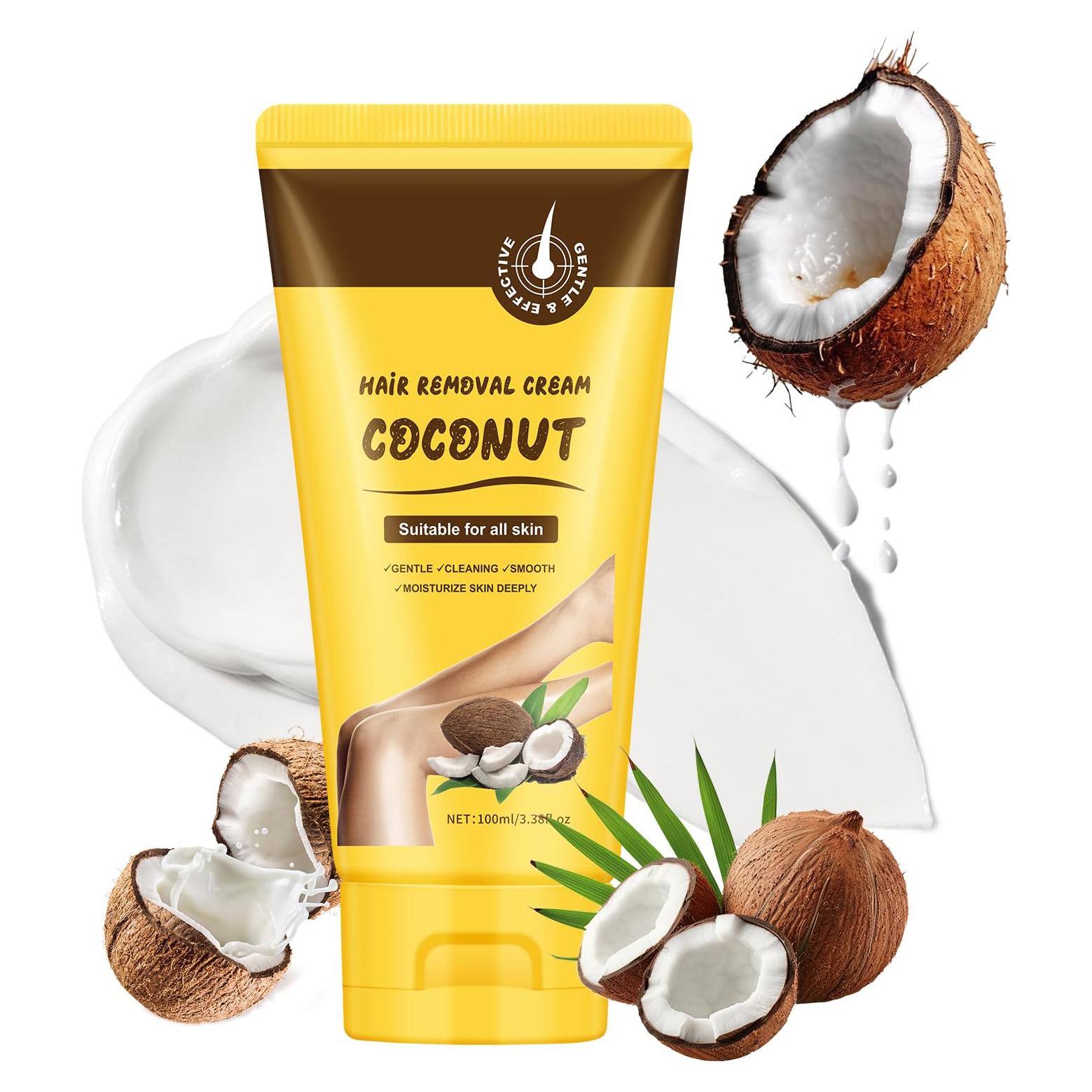 Crema Depilatoria Suave para Mujeres 25.5g - Sin Dolor