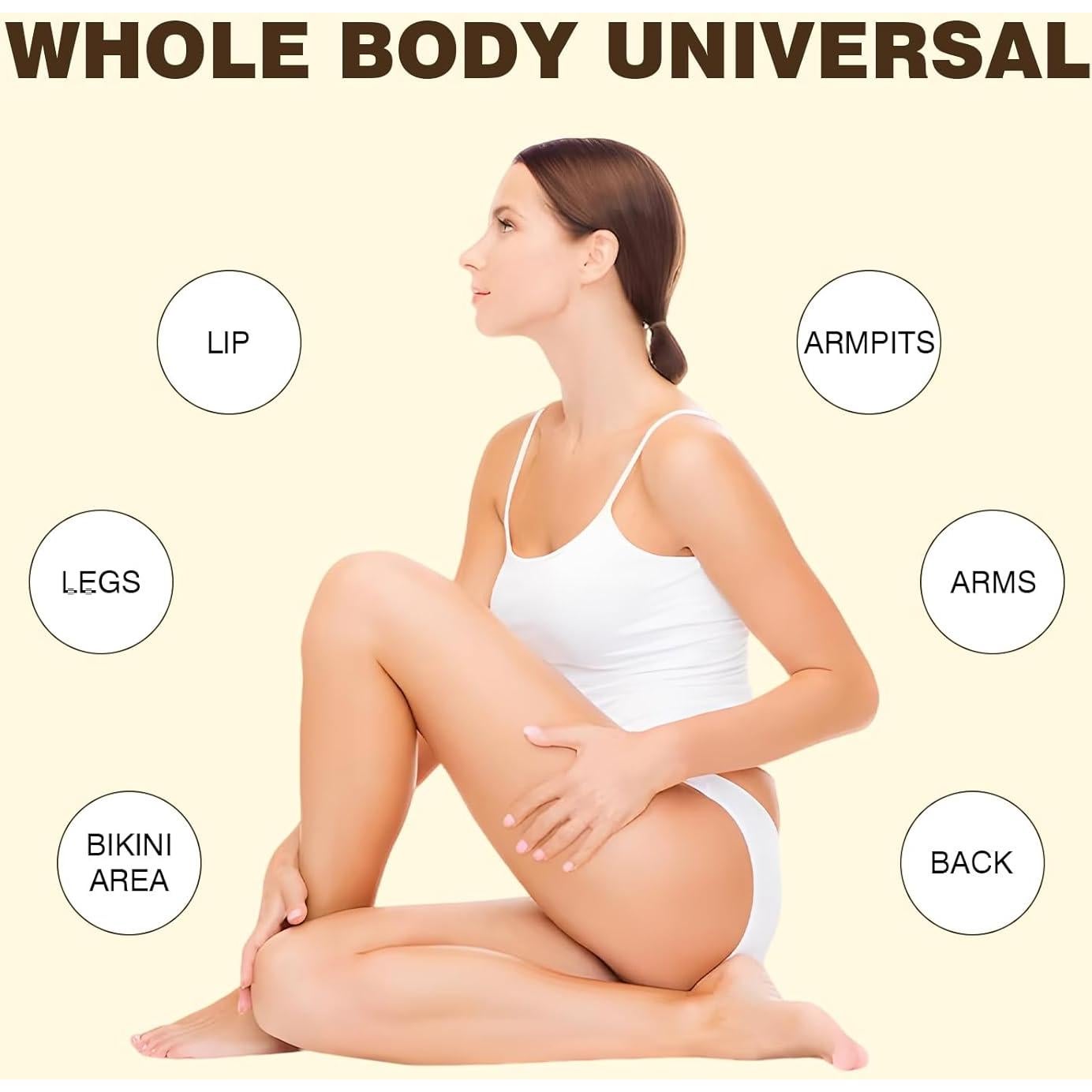 Crema Depilatoria Suave para Mujeres 25.5g - Sin Dolor