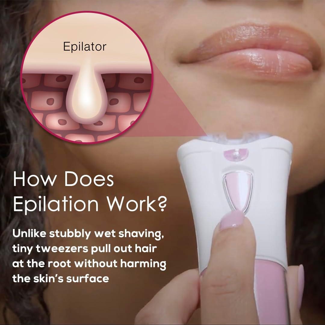 Epilador de Vello Facial Glabrous Skin - Suavidad Duradera