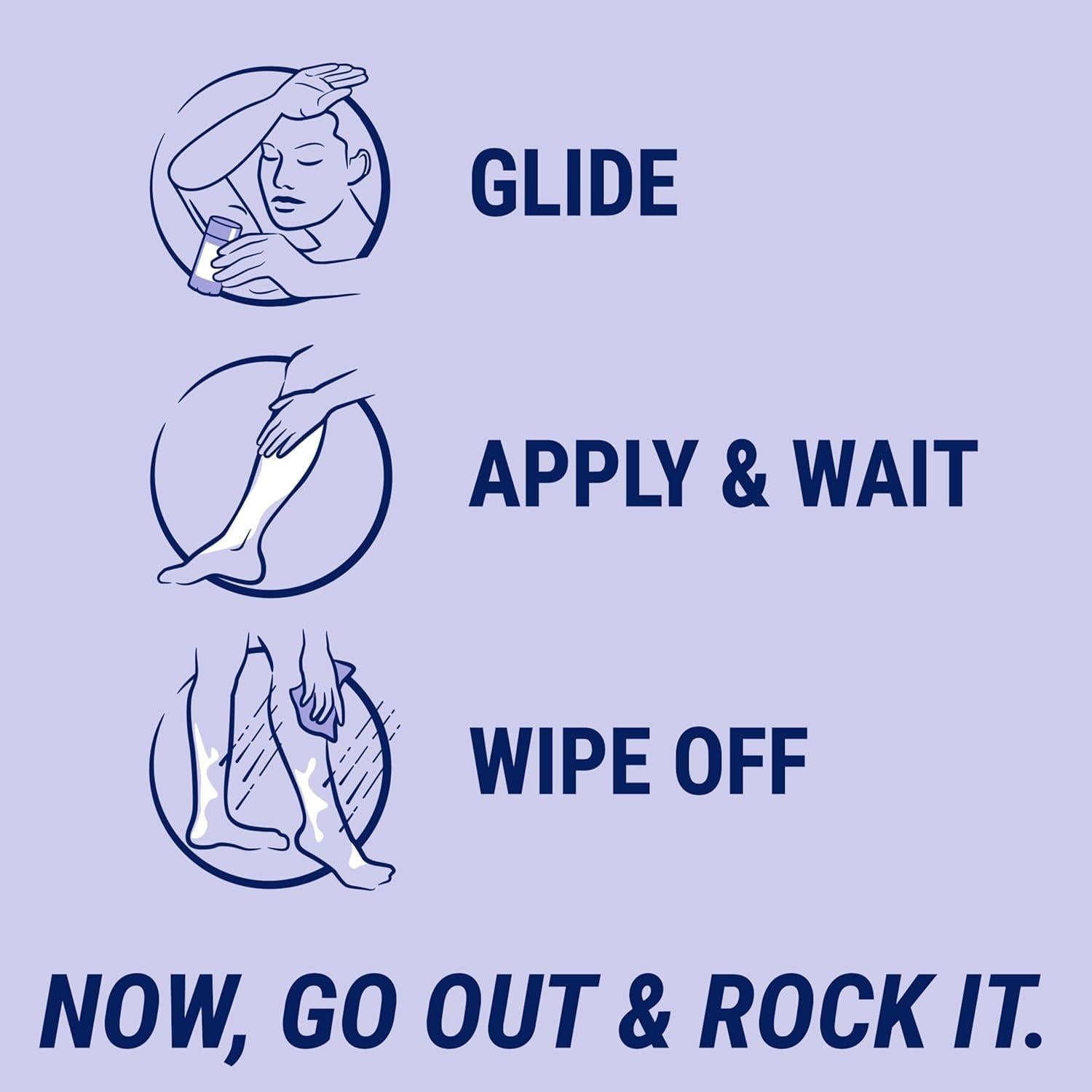 Crema Depilatoria Nair Fórmula Sensible 93.4 g con Aceite de Coco