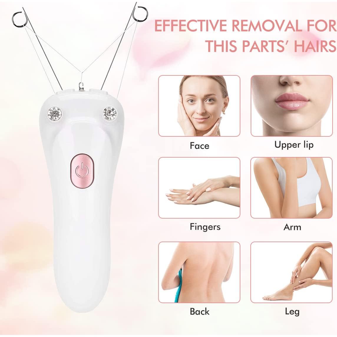 Epilador Eléctrico Inalámbrico Flylin para Vello Facial USB