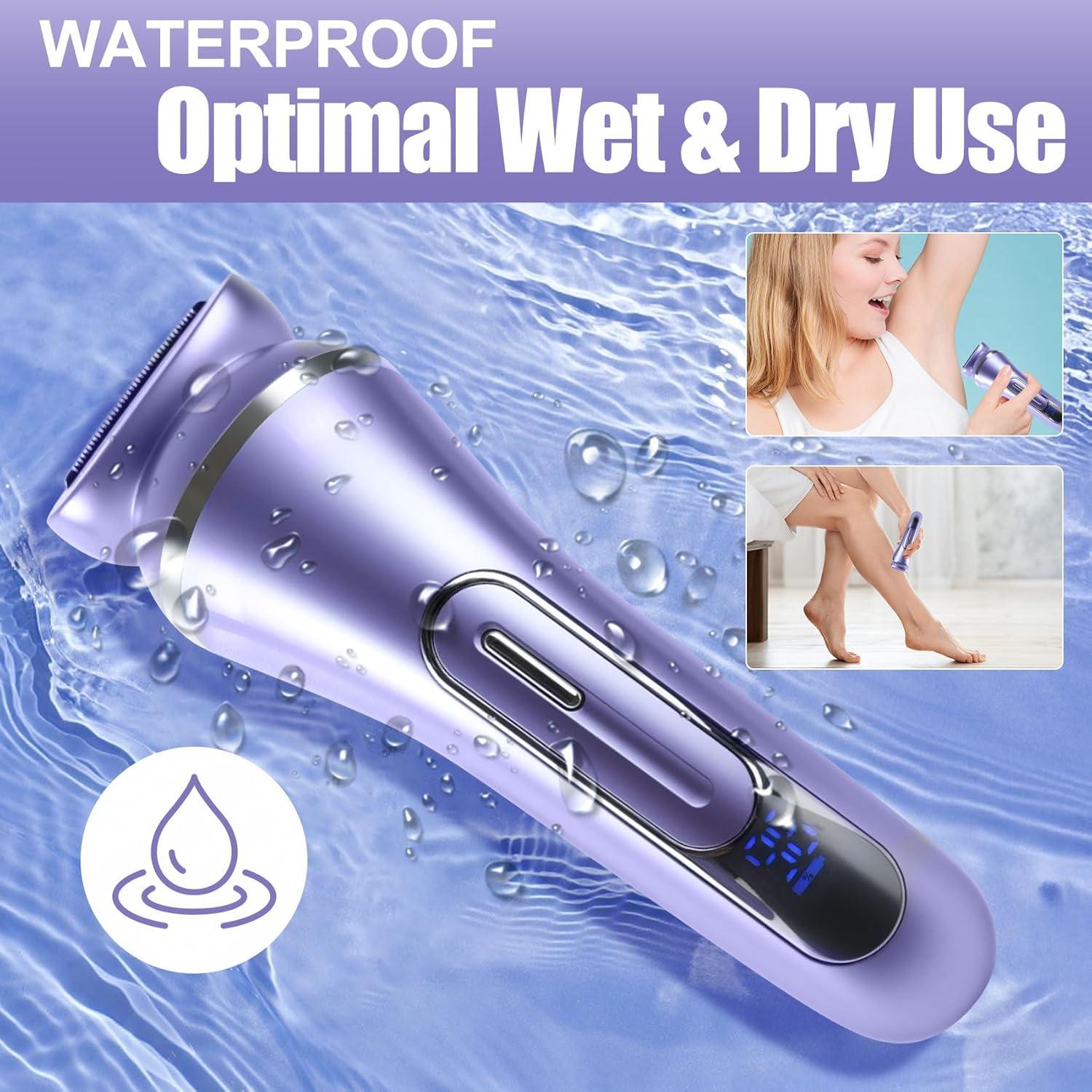 Depilador Facial 3.0 ATG 7-en-1 Recargable con Pantalla LED