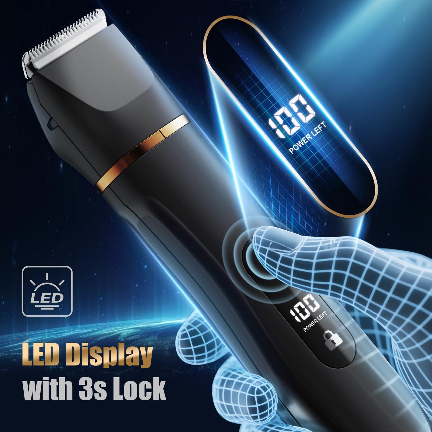 Afeitadora eléctrica a prueba de agua WENZHOU ZCB166 negra