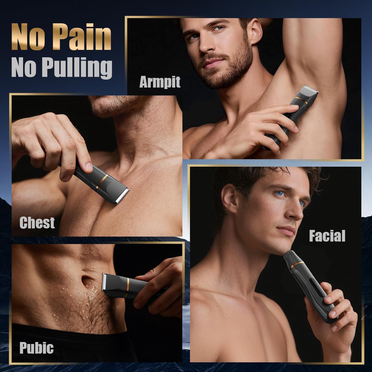 Afeitadora eléctrica a prueba de agua WENZHOU ZCB166 negra