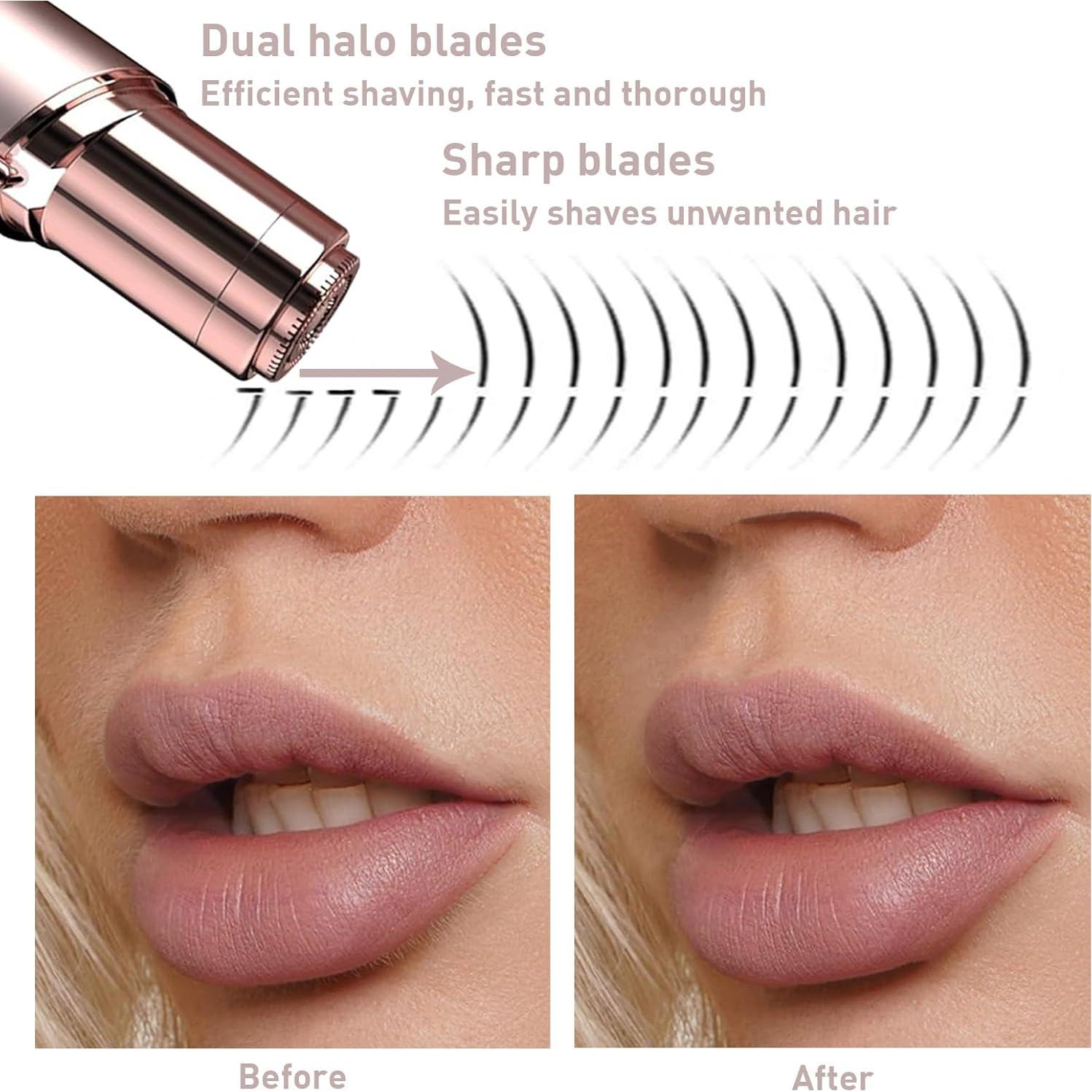 Removedor de Vello Facial Indoloro Innobeaut con 2 Cabezas