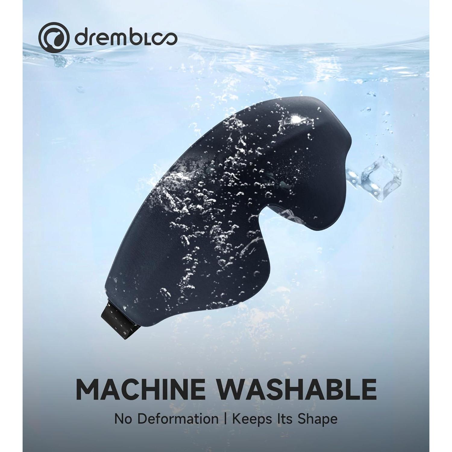 Máscara para dormir 3D Drembloo con espuma viscoelástica