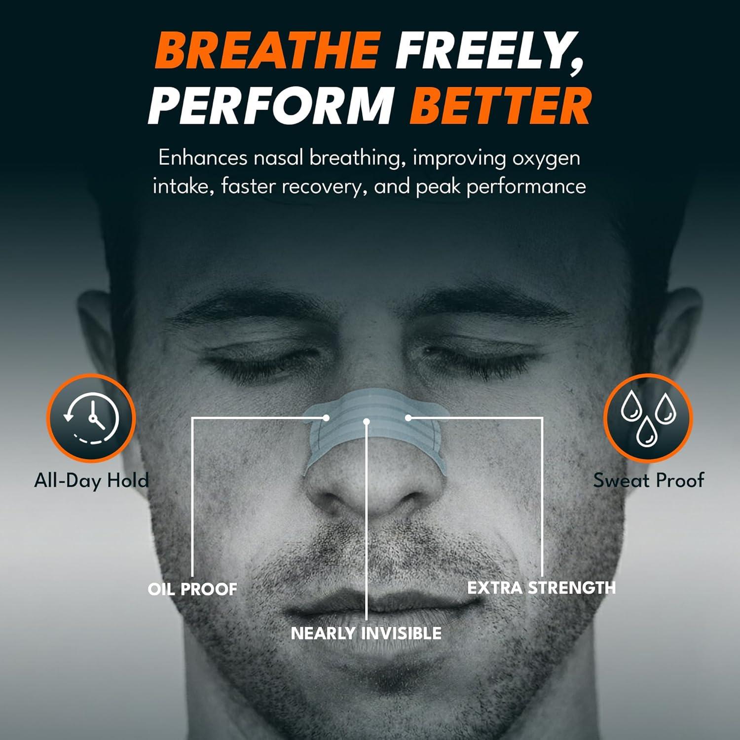 Tiras Nasales Pneuma - Rendimiento Plus 15 Unidades + Toallitas