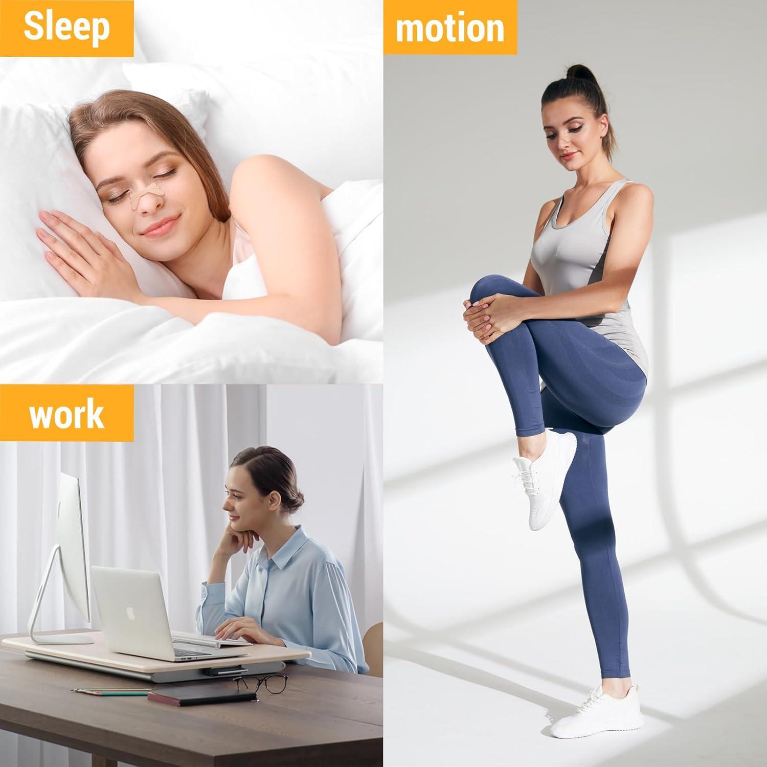 120 Tiras Nasales Anti Ronquidos LMOHBJ - Fuerza Extra