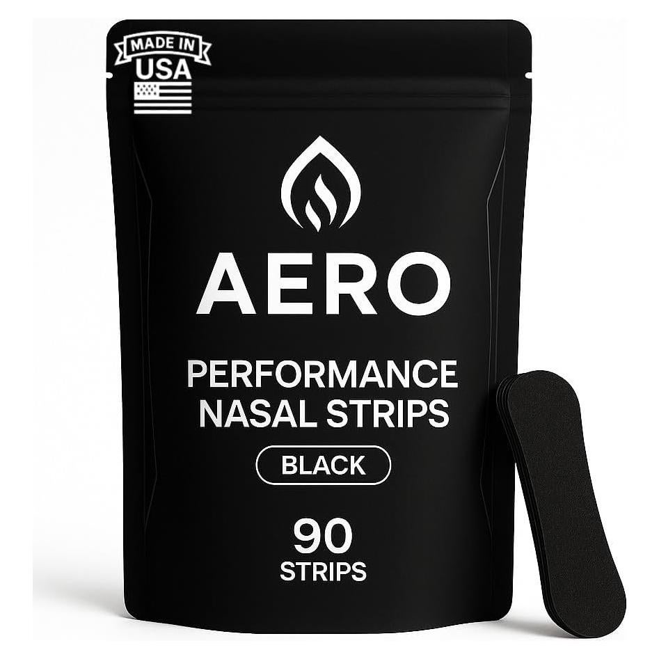 Tiras Nasales Atléticas Adhesivas 90 Unidades - Rendimiento y Sueño