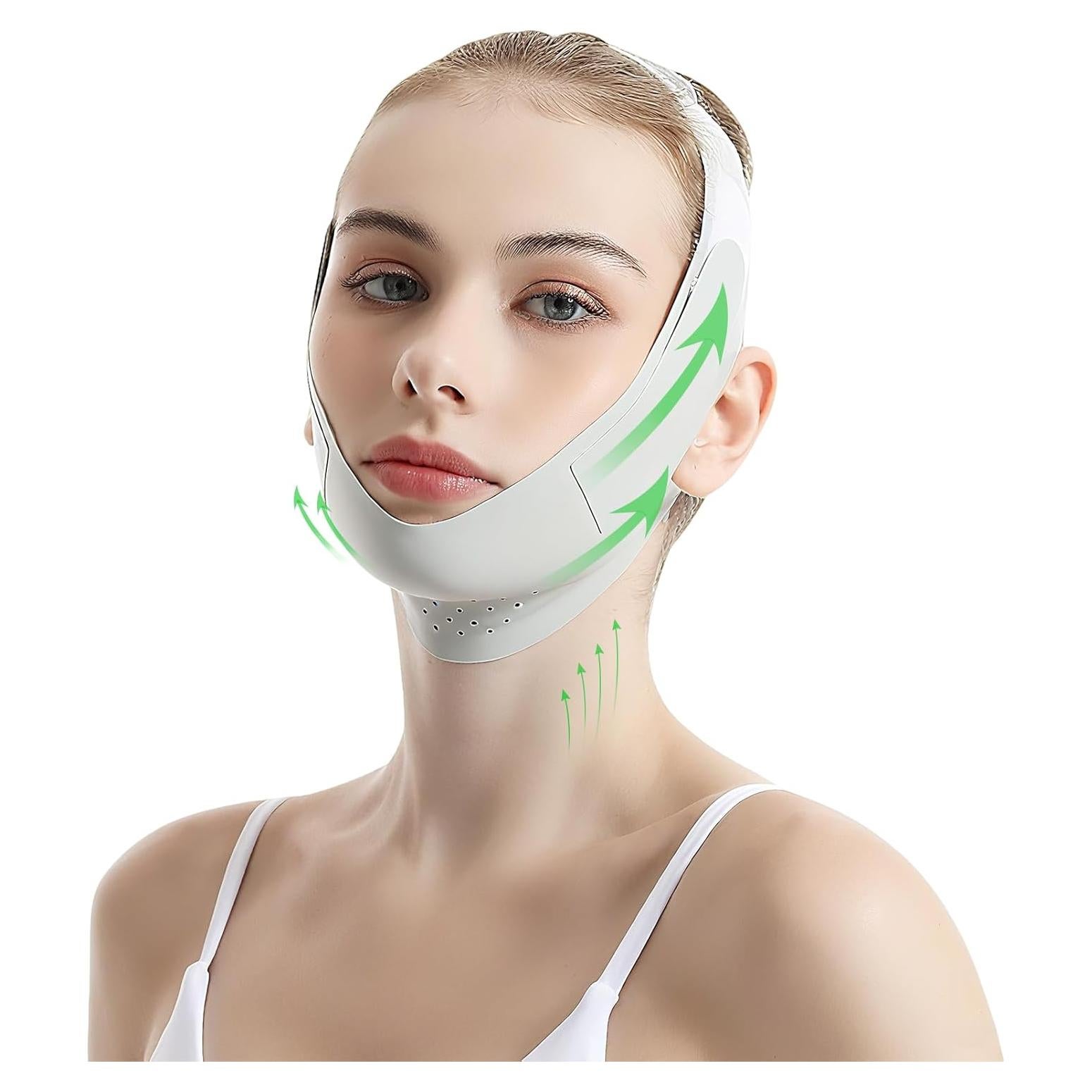 Cinturón Reutilizable para Levantar la Cara AH AEHIBO Verde