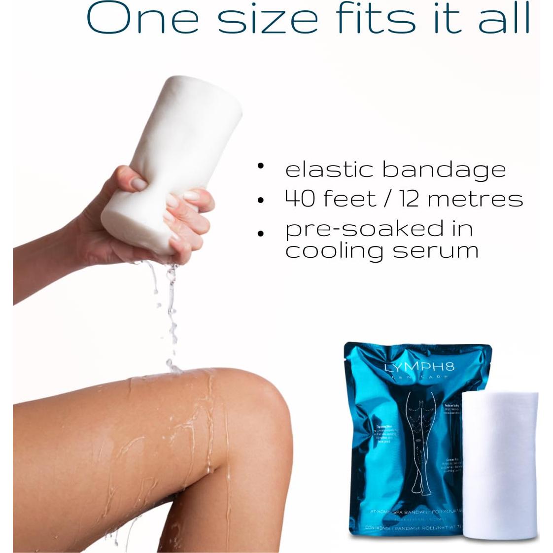 Envoltura Corporal Drenaje Linfático LYMPH8 Mentol 12.19m