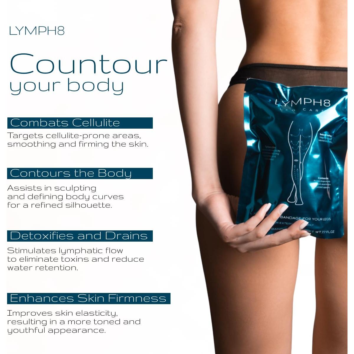 Envoltura Corporal Drenaje Linfático LYMPH8 Mentol 12.19m