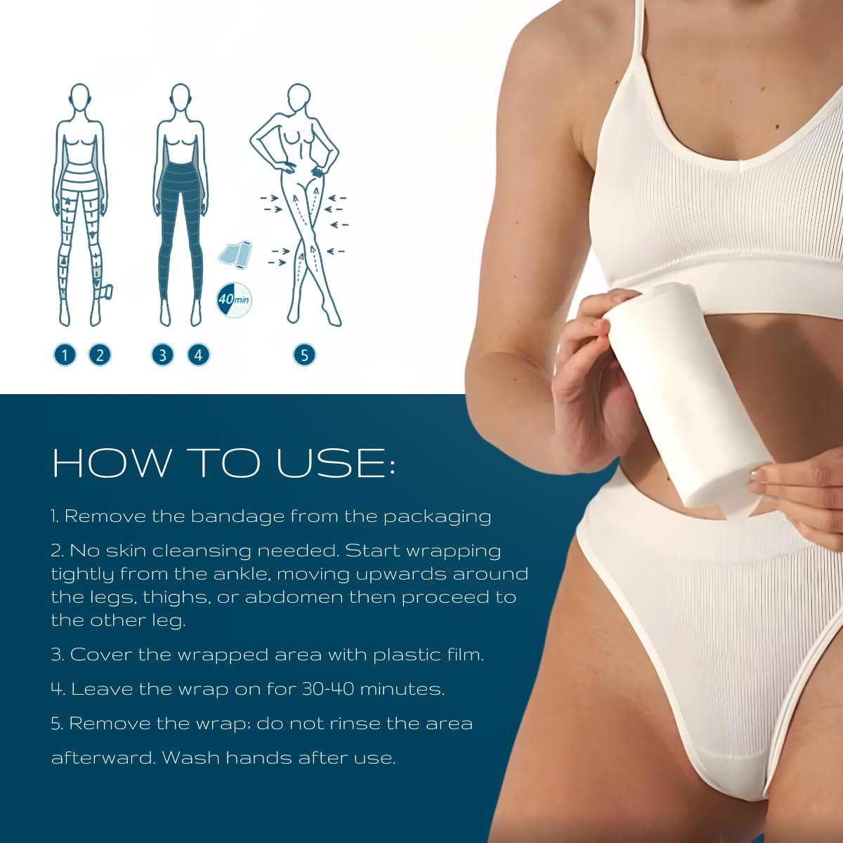 Envoltura Corporal Drenaje Linfático LYMPH8 Mentol 12.19m