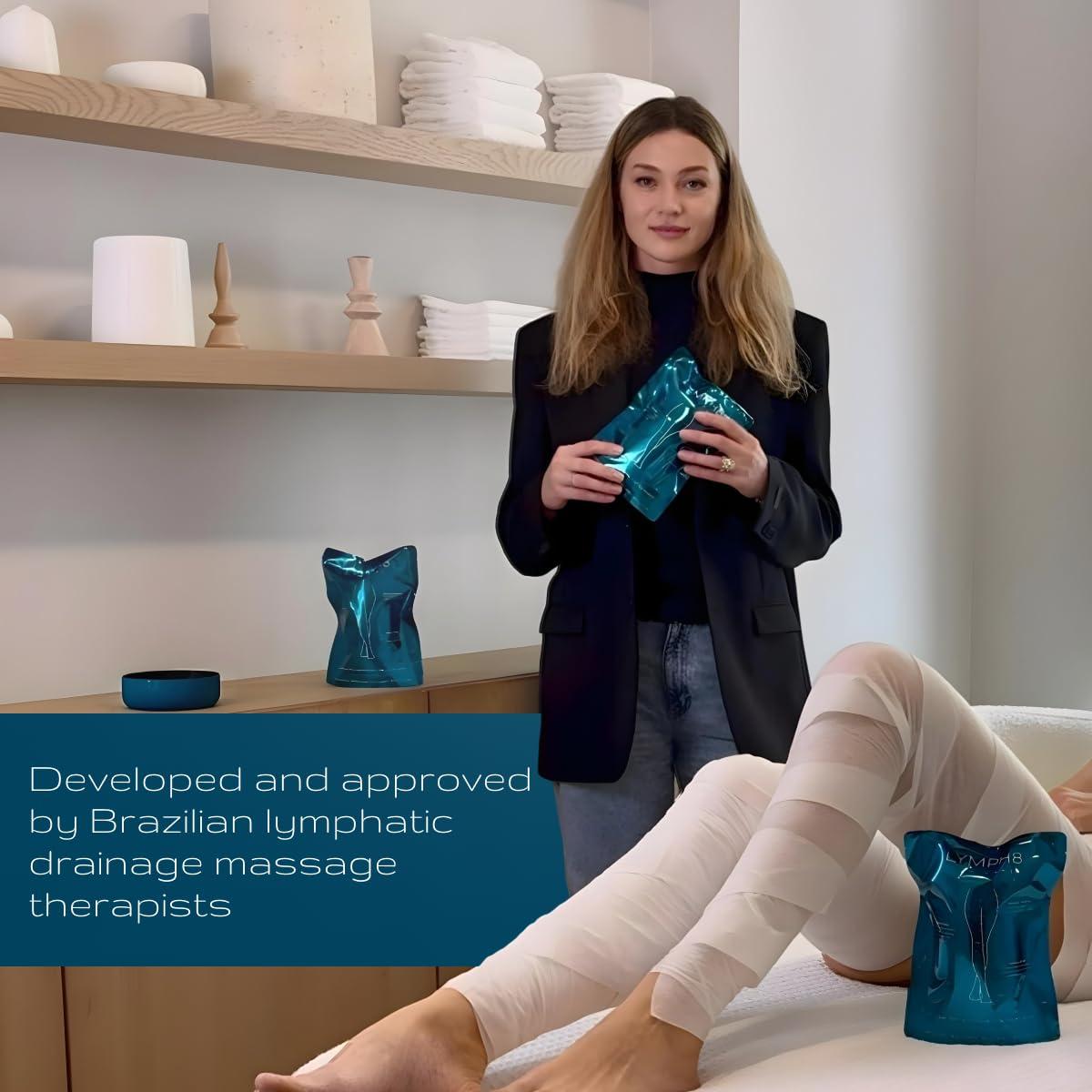 Envoltura Corporal Drenaje Linfático LYMPH8 Mentol 12.19m