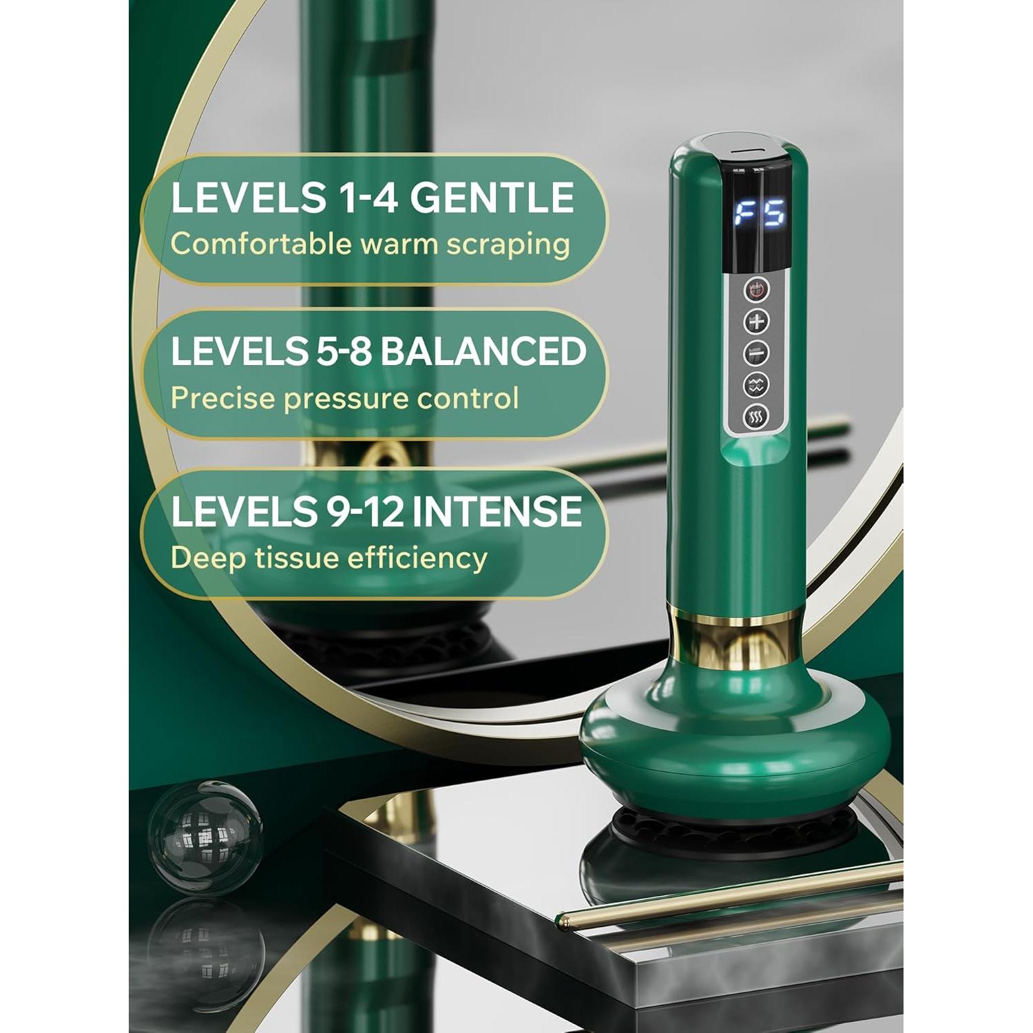 Masajeador de Ventosas Inalámbrico Cilotus A-12 12 Niveles