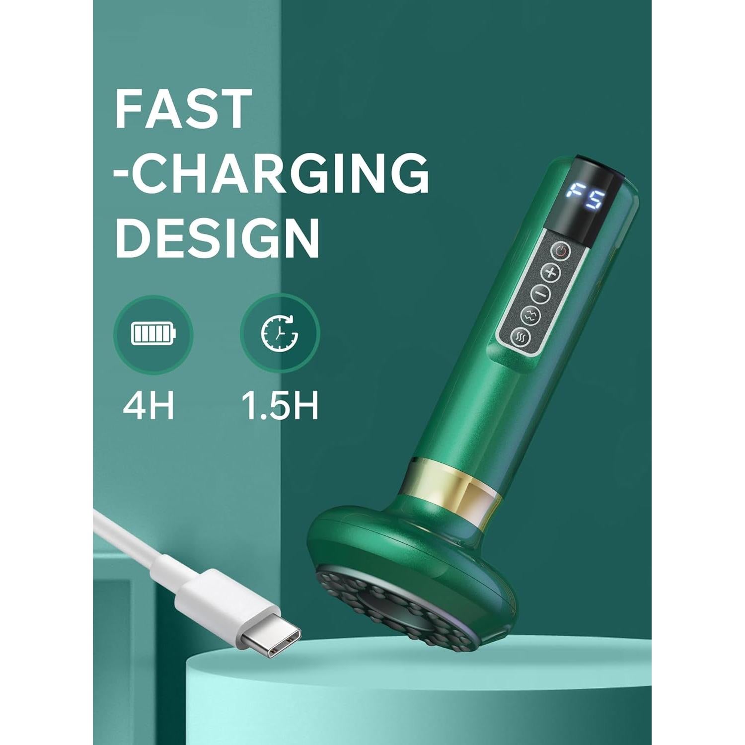 Masajeador de Ventosas Inalámbrico Cilotus A-12 12 Niveles