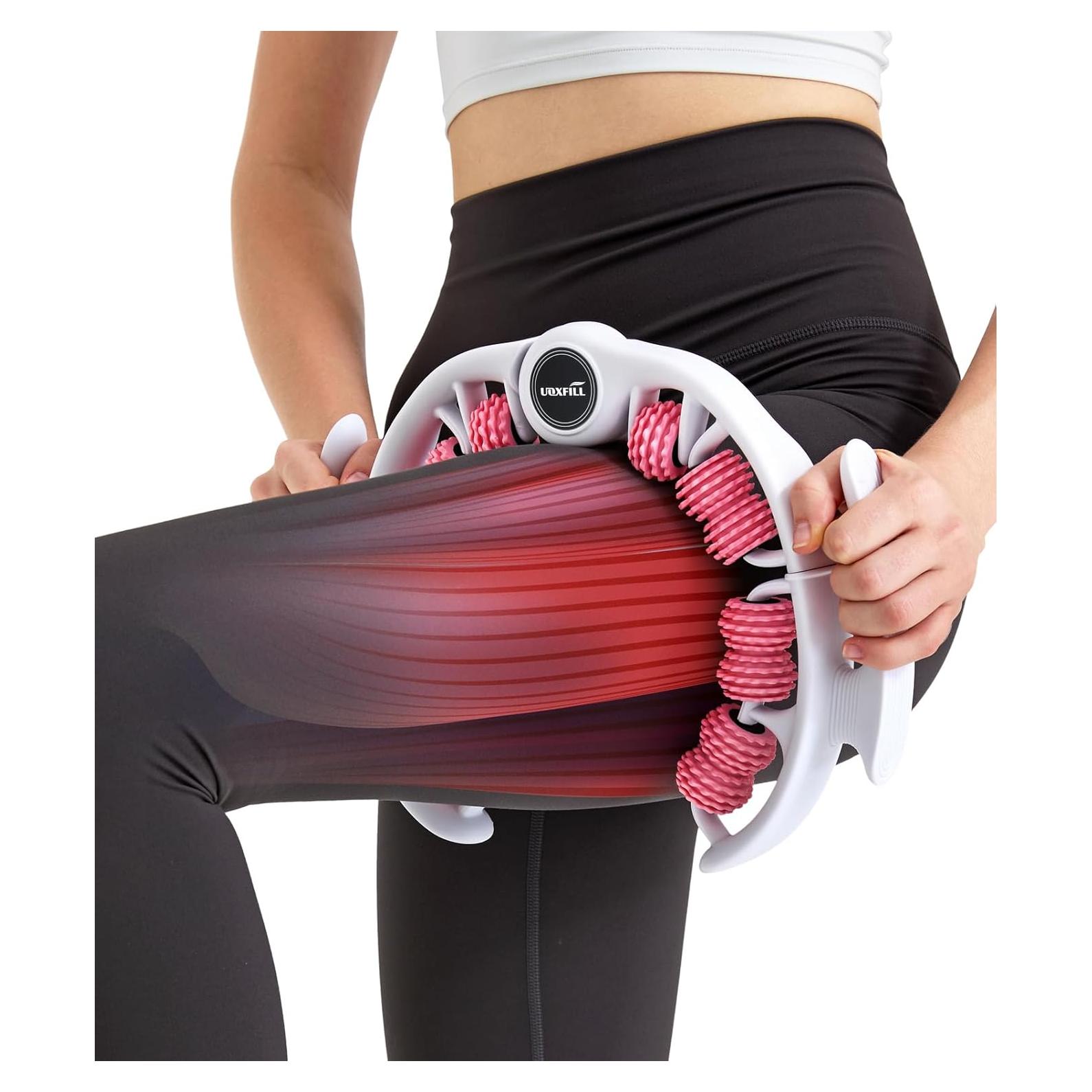 Rodillo de Masaje para Celulitis Uoxfill 360° Rosa