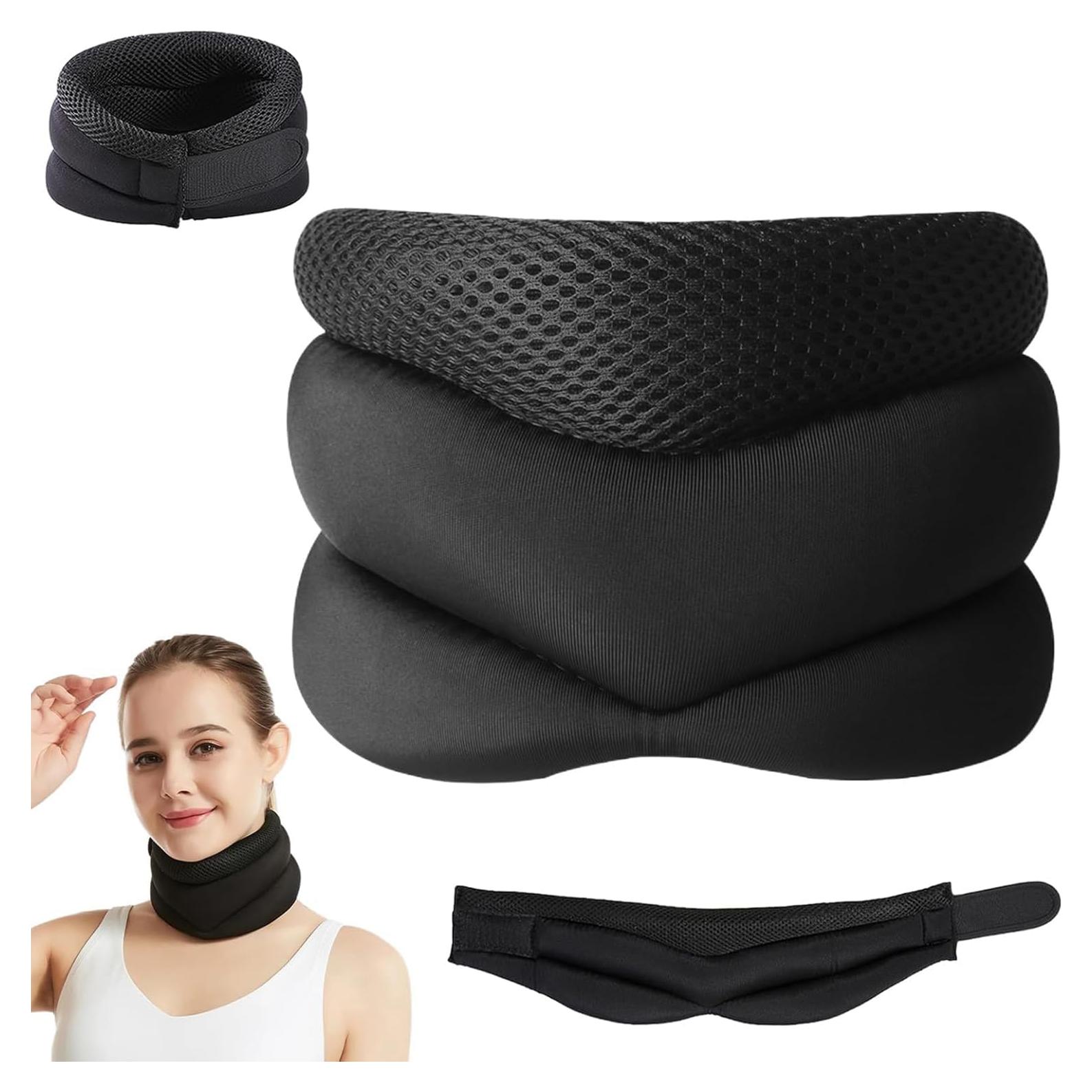 Soporte para el Cuello LAPUOTSP Ajustable Ergonómico Negro