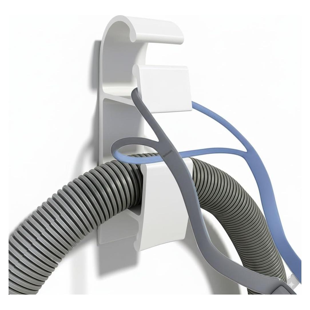 Soporte para Manguera CPAP FAFNA Antienredo Blanco