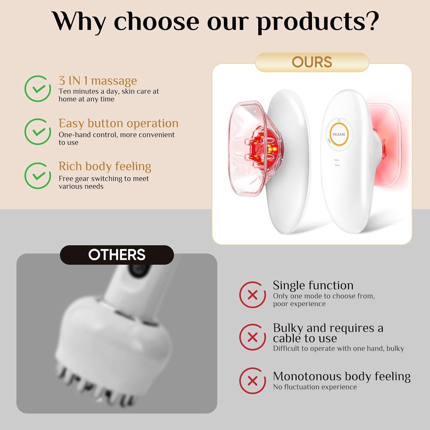 Máquina de Esculpido Corporal Body Smart 3 en 1 - Alivia Celulitis