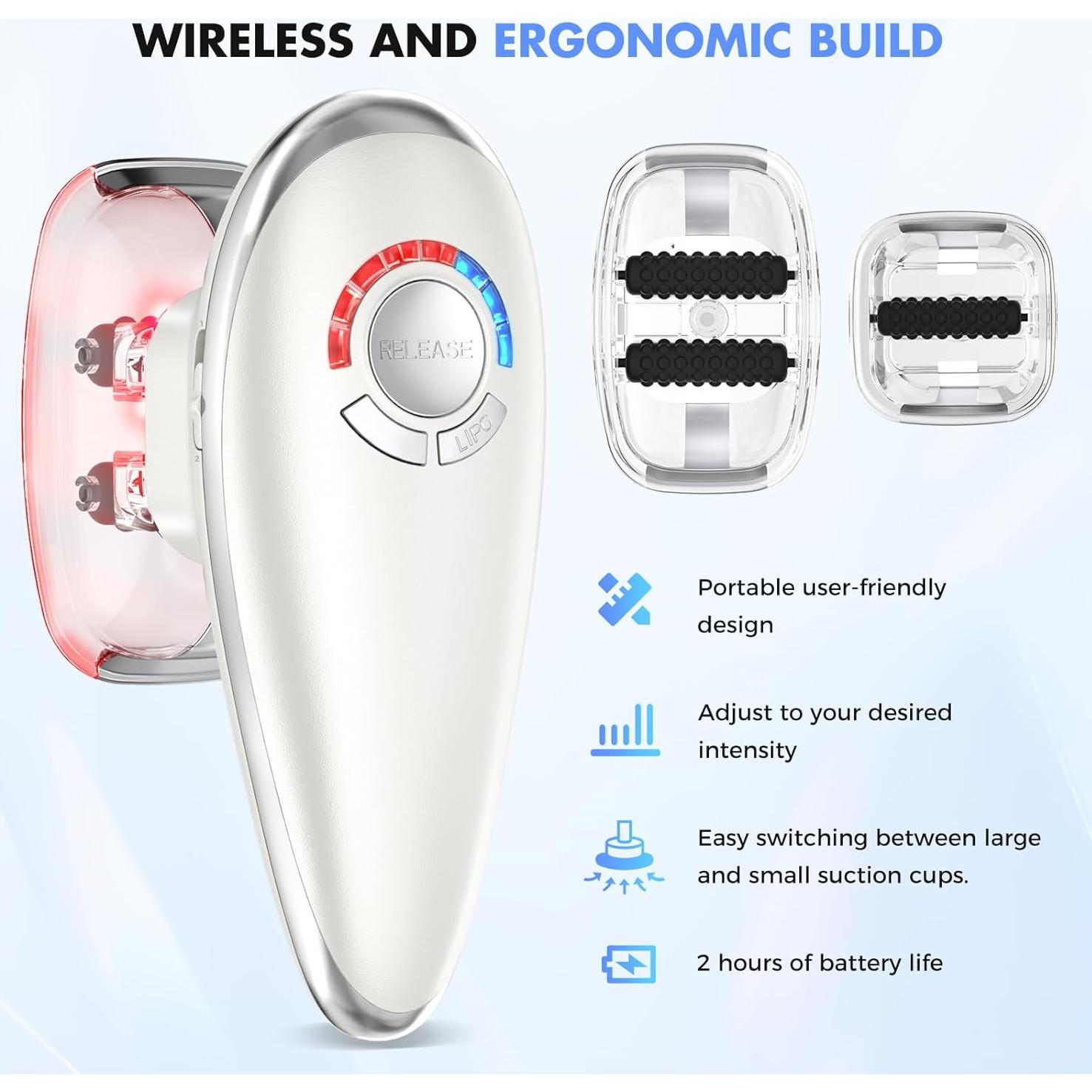 REDLOOK Escultor Corporal 3-en-1 - Masajeador Anticelulitis