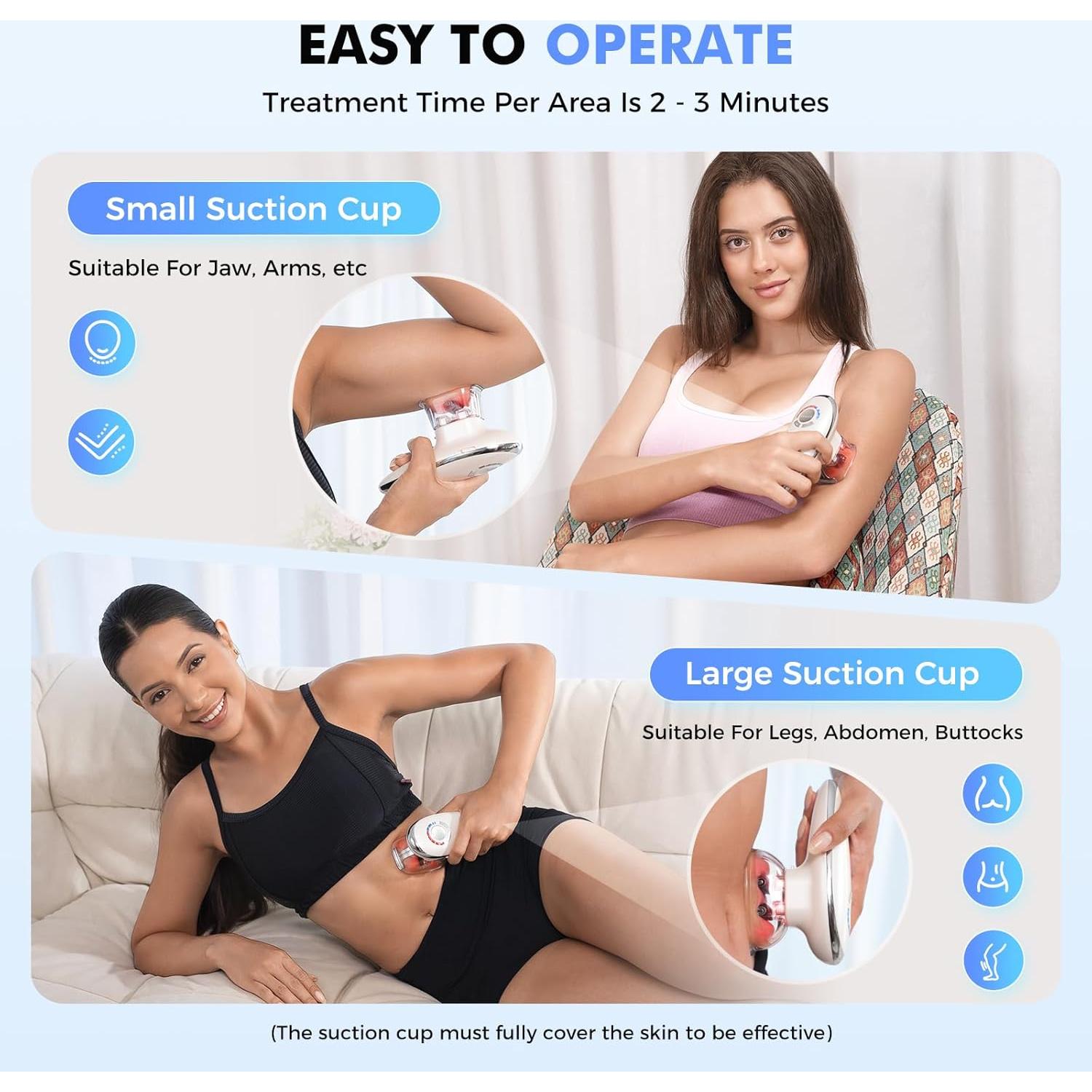 REDLOOK Escultor Corporal 3-en-1 - Masajeador Anticelulitis