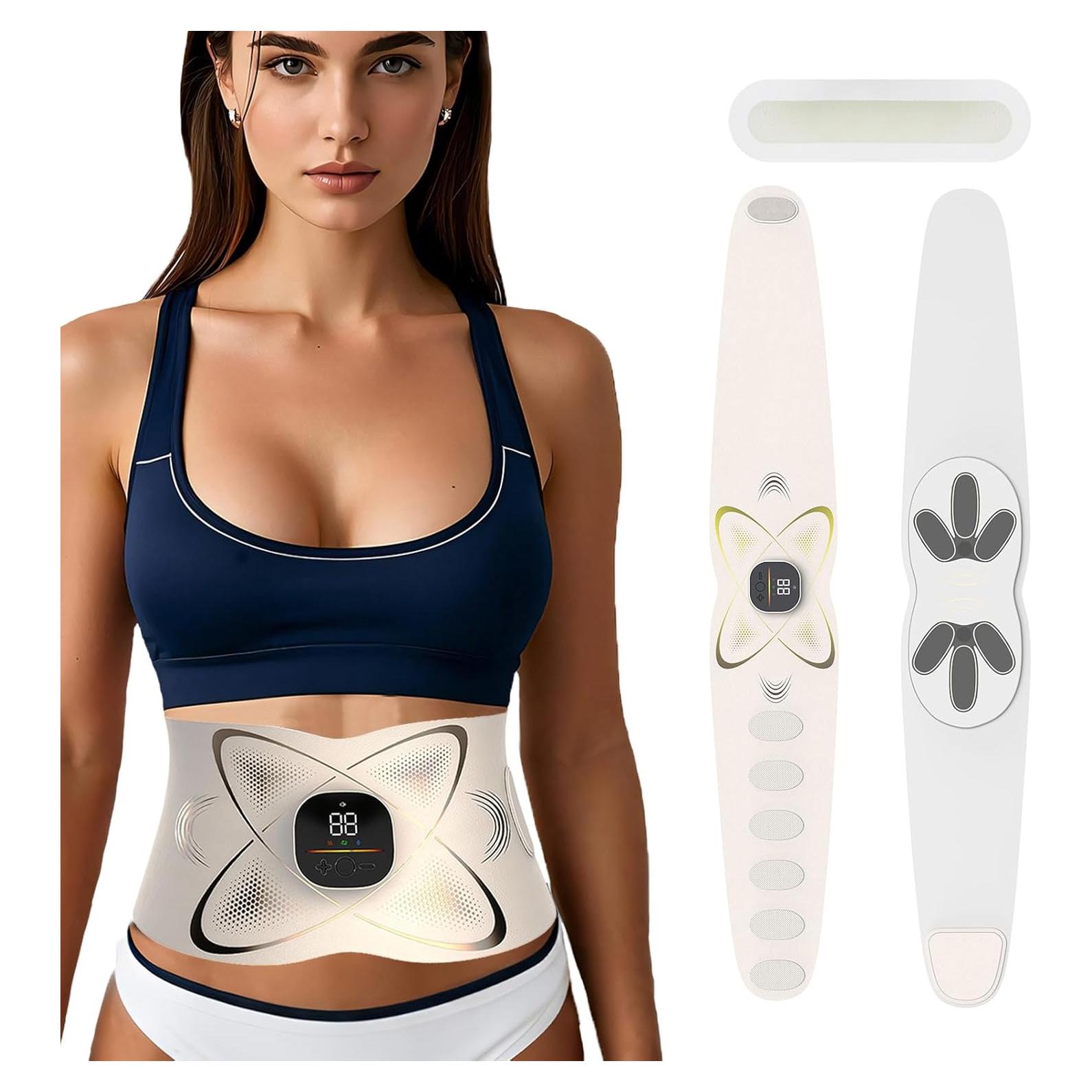 Cinturón Estimulador Abdominal EMS Calor - OSTO AST-302