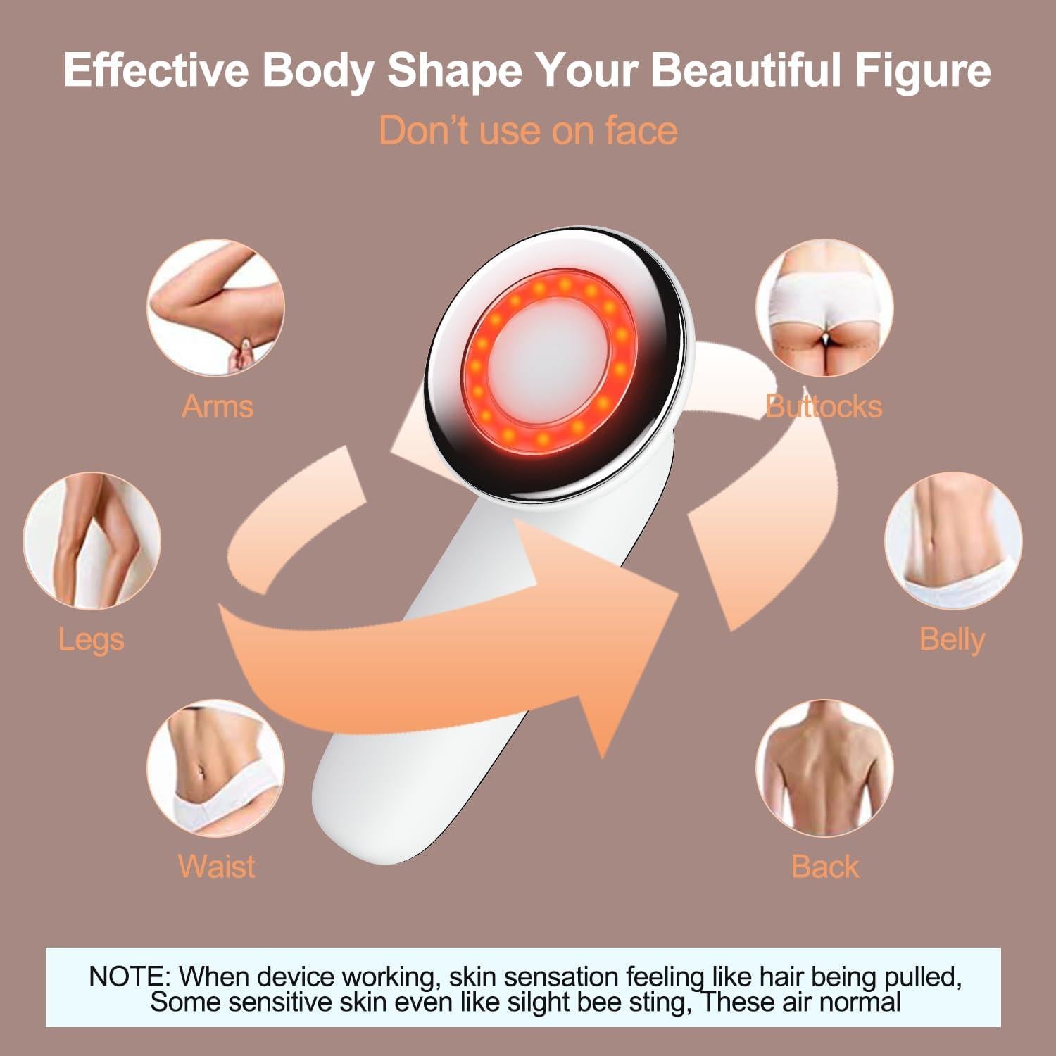 Masajeador de Celulitis CENXIGO Profesional 340g 3 Modos