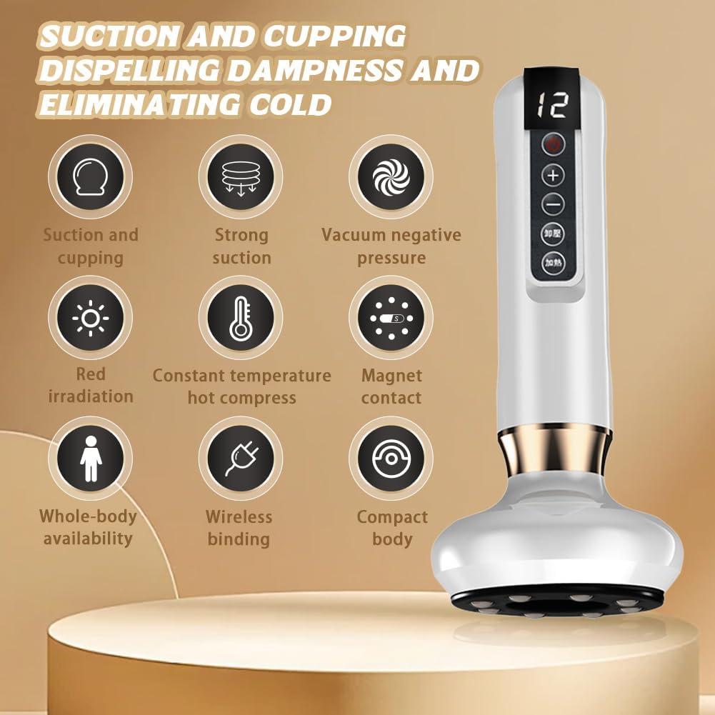 Masajeador Anticelulitis Javbeo 12 Modos Succión Portátil