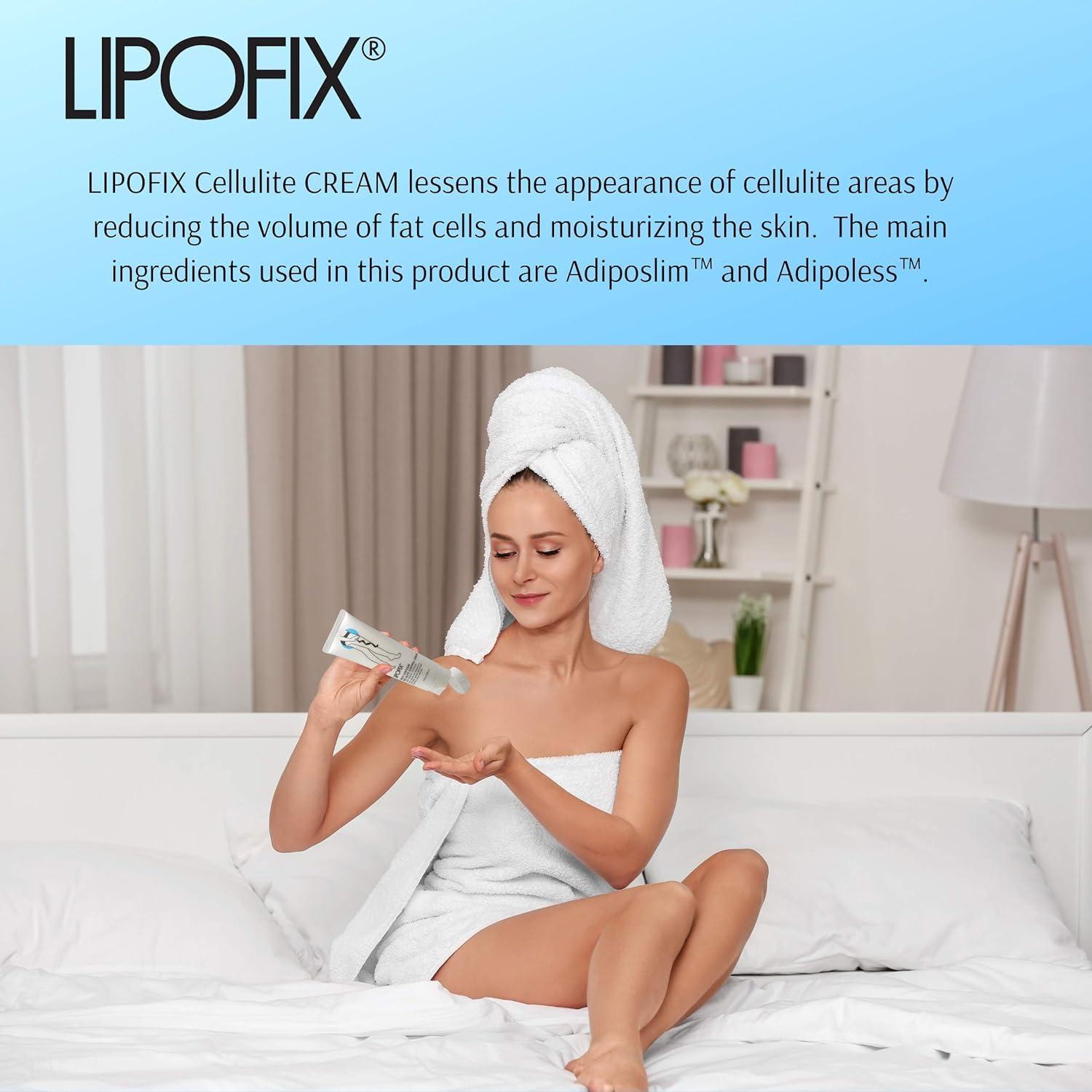 Crema Anticelulitis LIPOFIX 115.5 g - Reafirmante y Tonificante