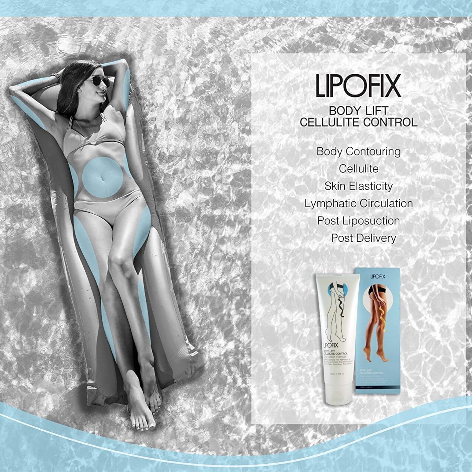 Crema Anticelulitis LIPOFIX 115.5 g - Reafirmante y Tonificante