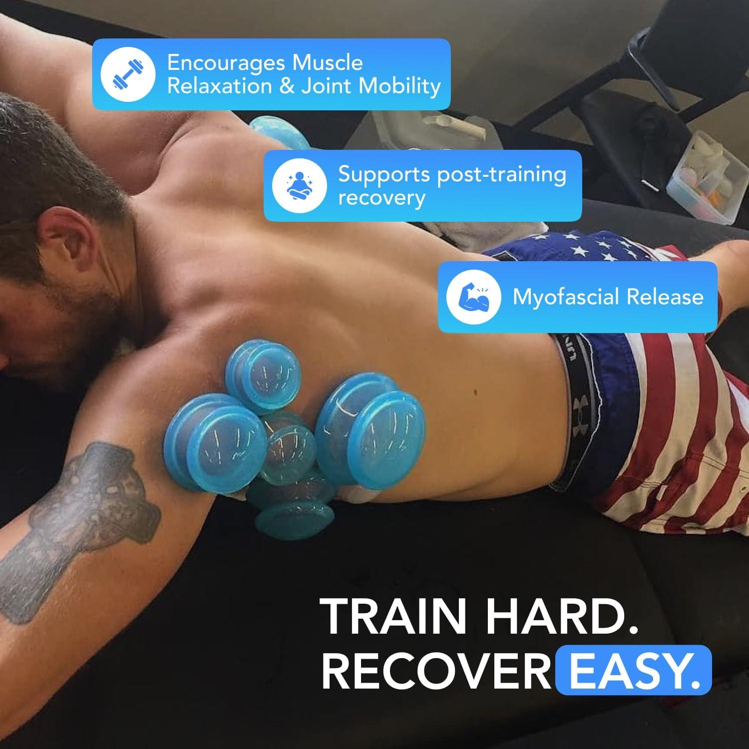 Juego de Ventosas de Silicona Lure Essentials - 4 Copas para Masaje